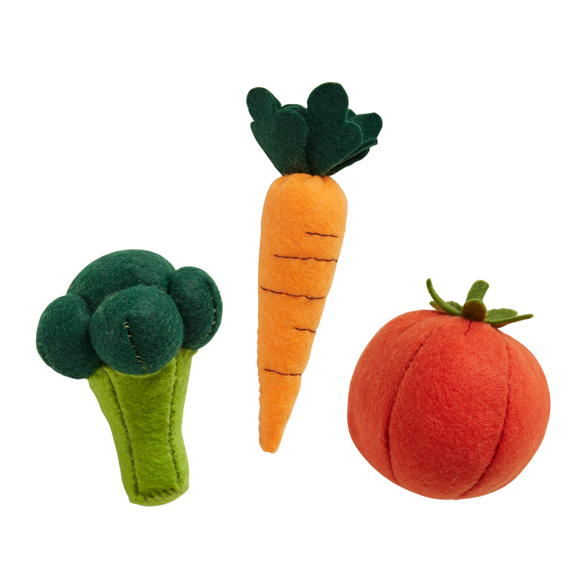 Olli Ella Make your own Felt Set Craft - Veg