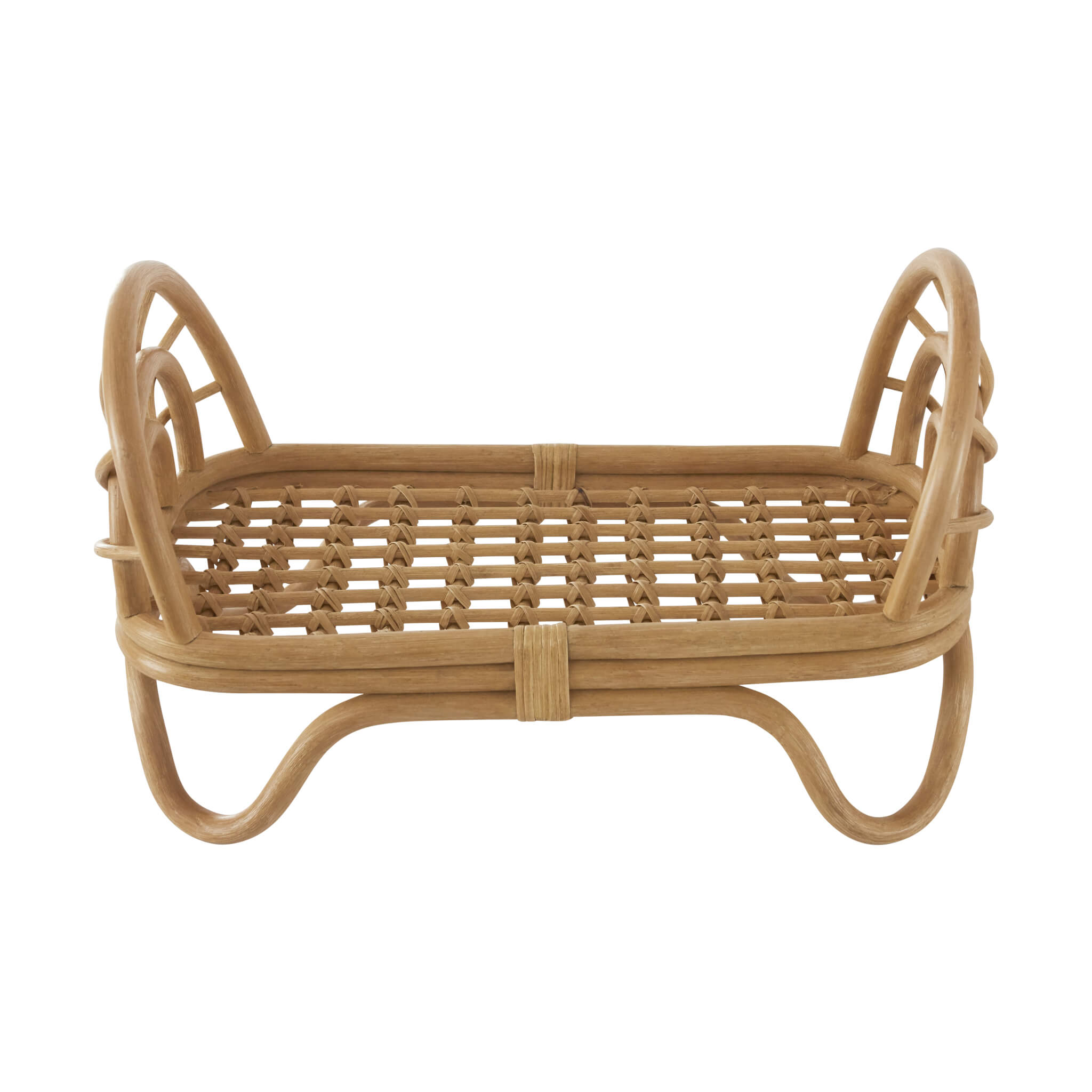 Rattan Dolls Cot