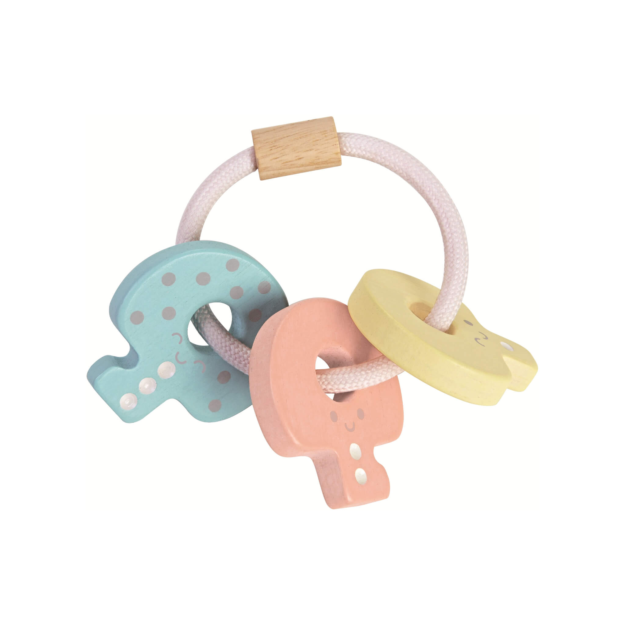 Pastel Key Rattle