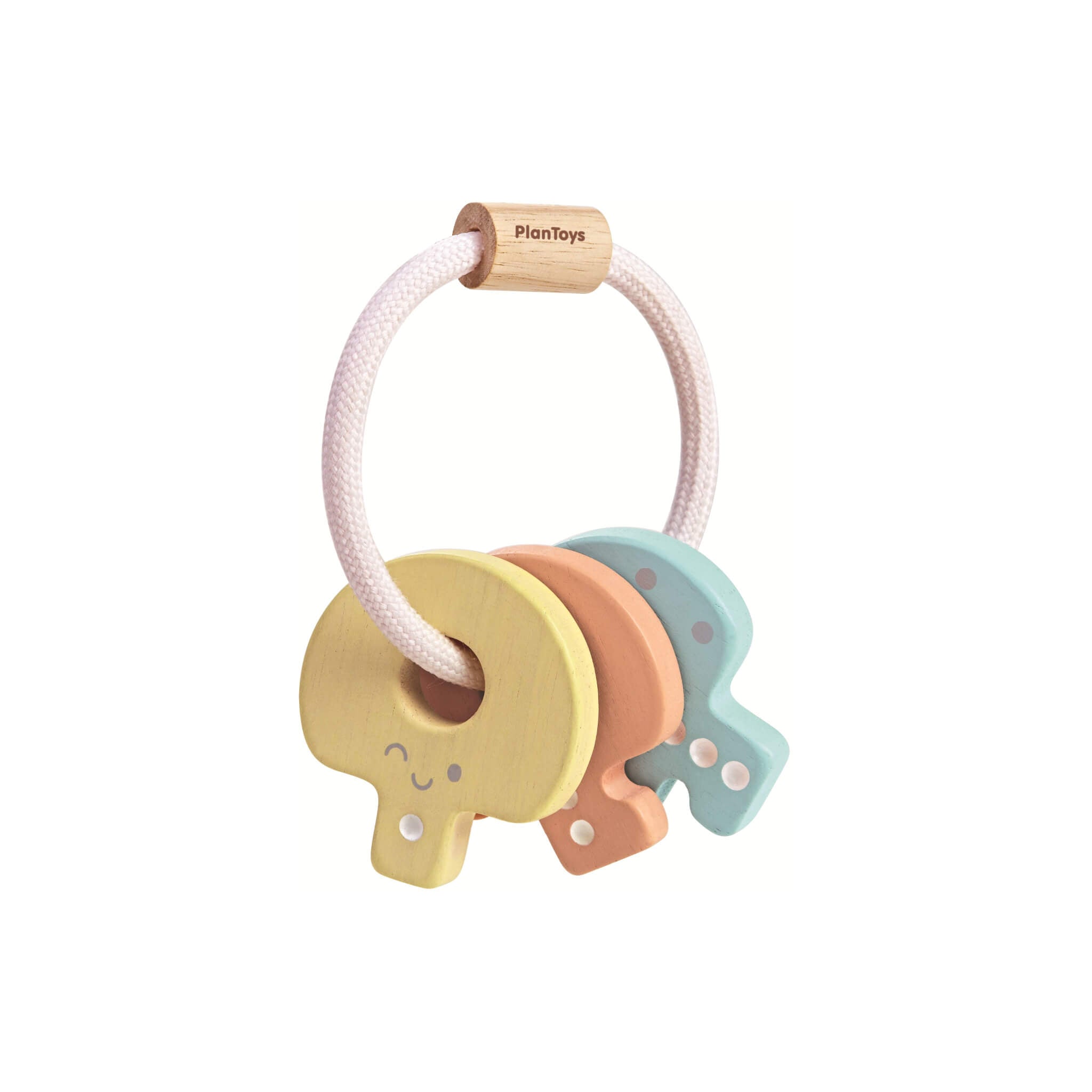 Pastel Key Rattle