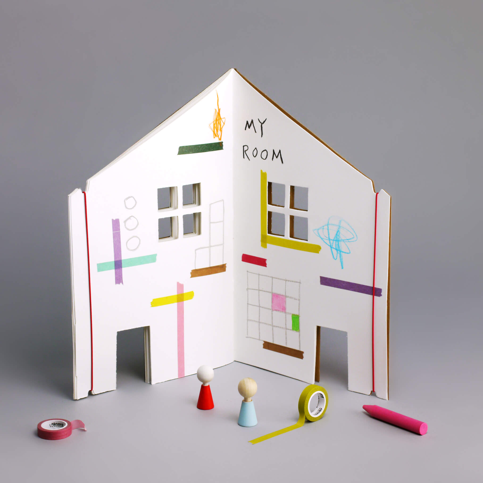 Doll House Colouring Book
