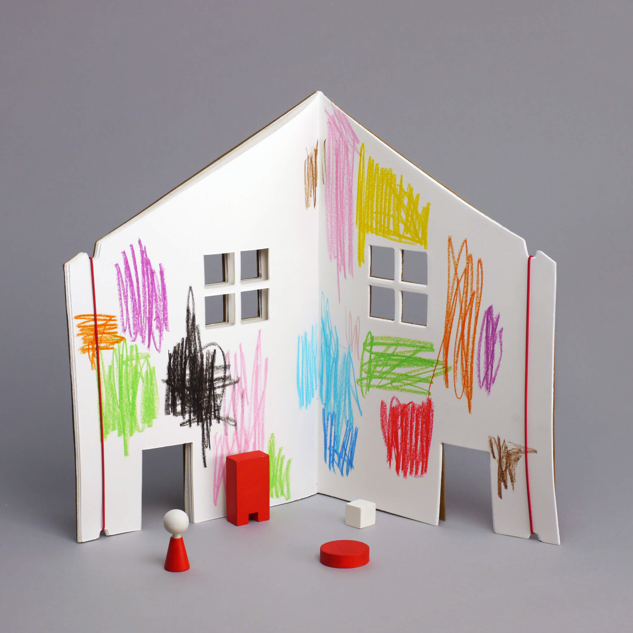 Doll House Colouring Book