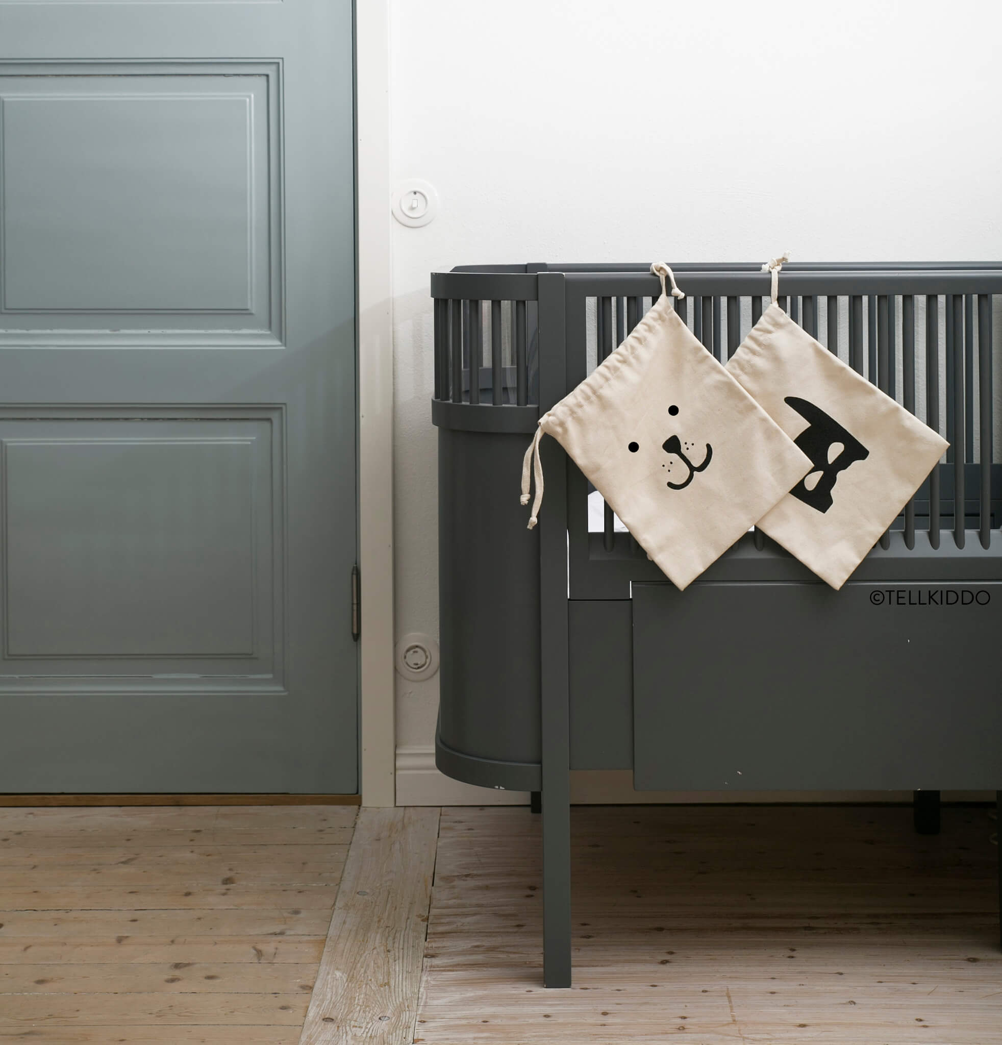 Small Bear Fabric Toy Storage Bag