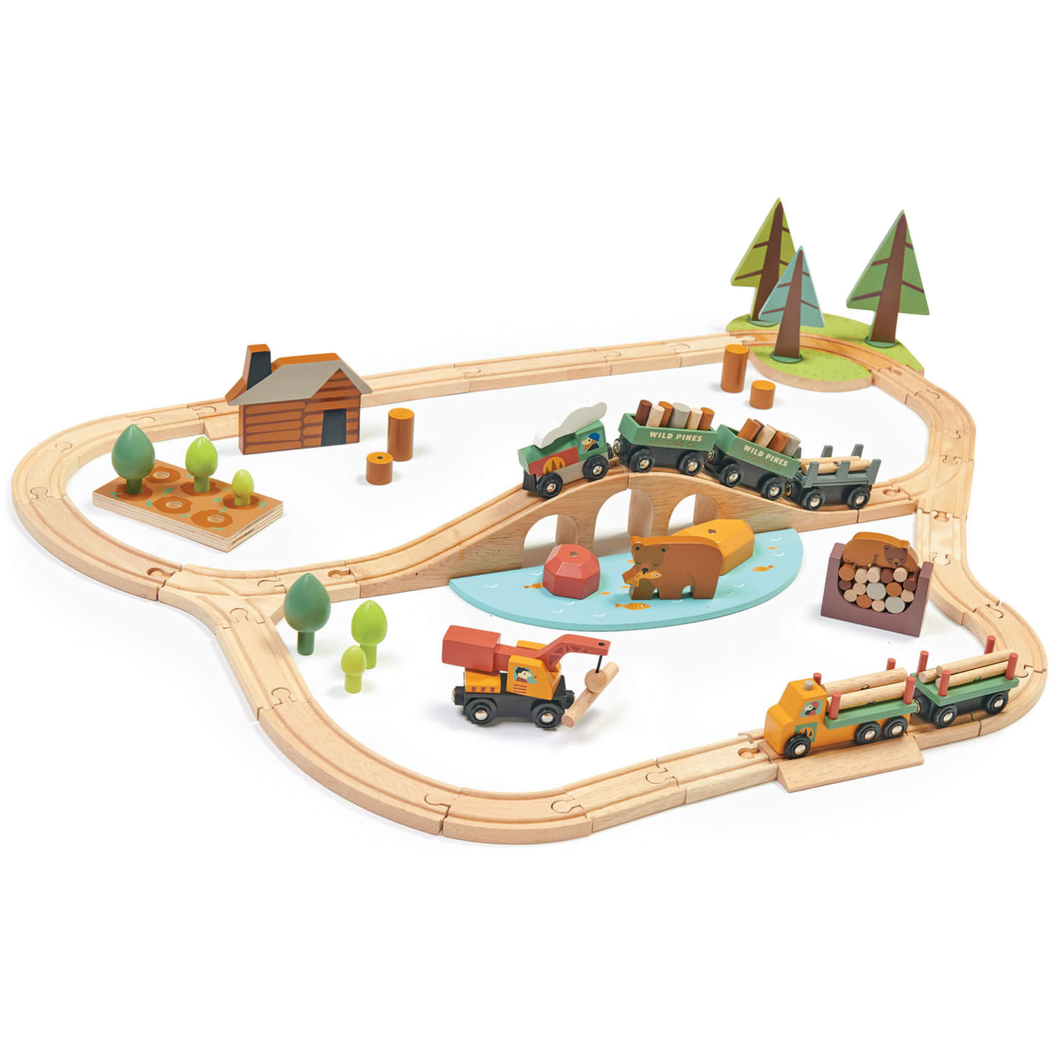 Wild Pines Train Set