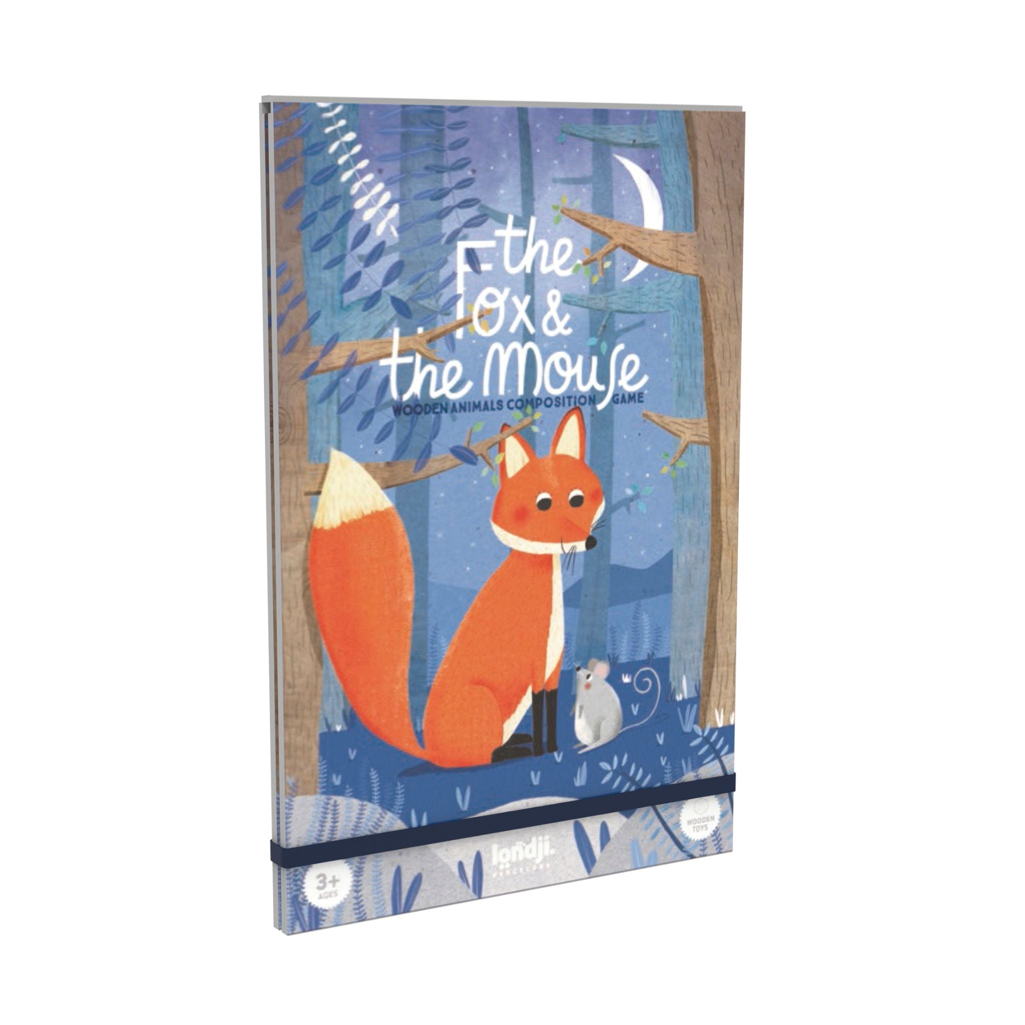 Londji The Fox and The Mouse Wooden Tangram Game