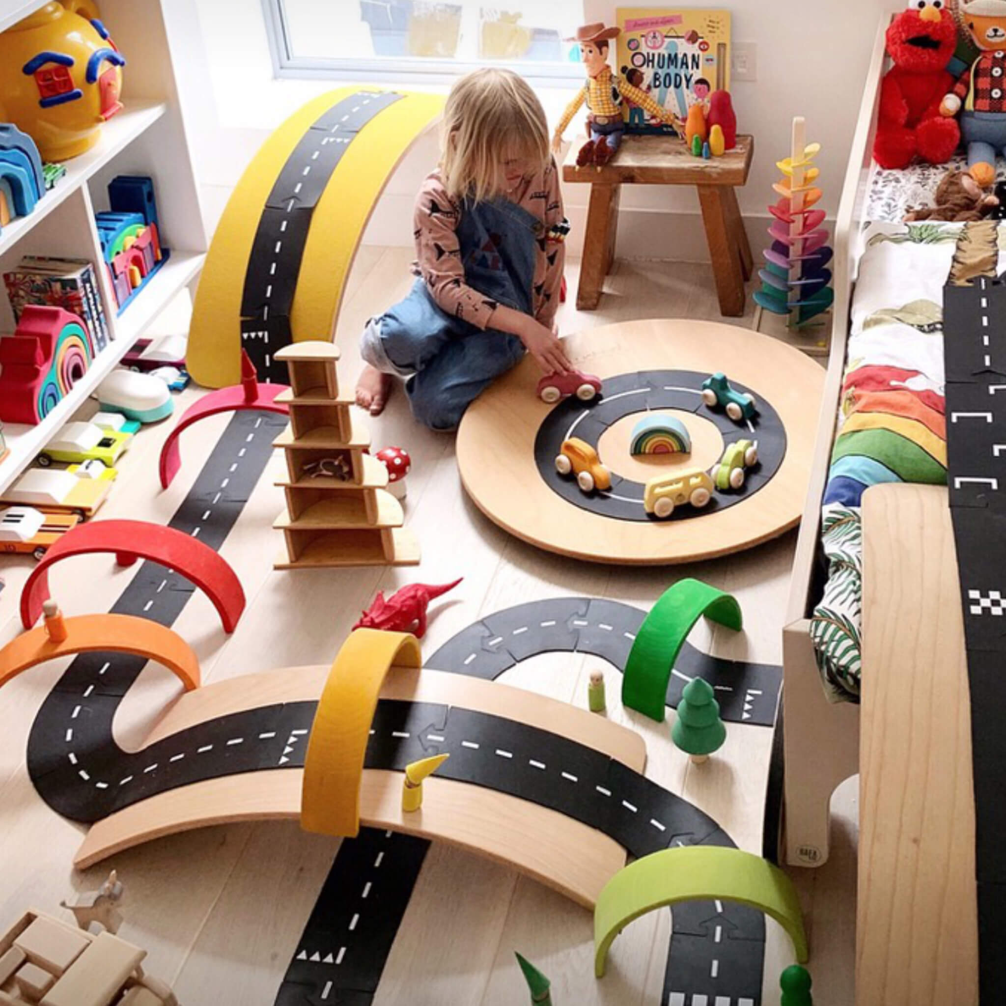 Adjustable Car Track - Highway (24 Piece Set)