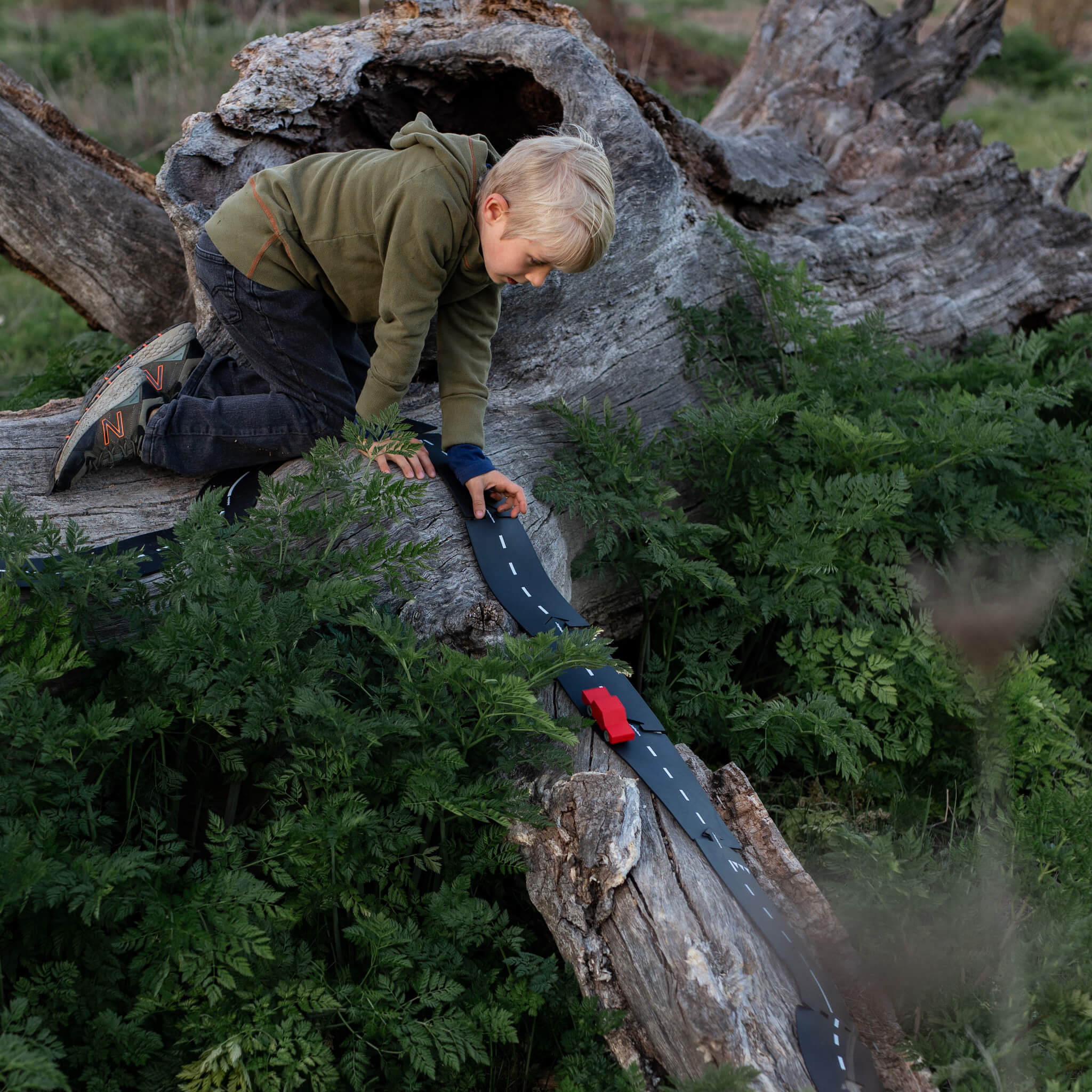 Adjustable Car Track - Highway (24 Piece Set)