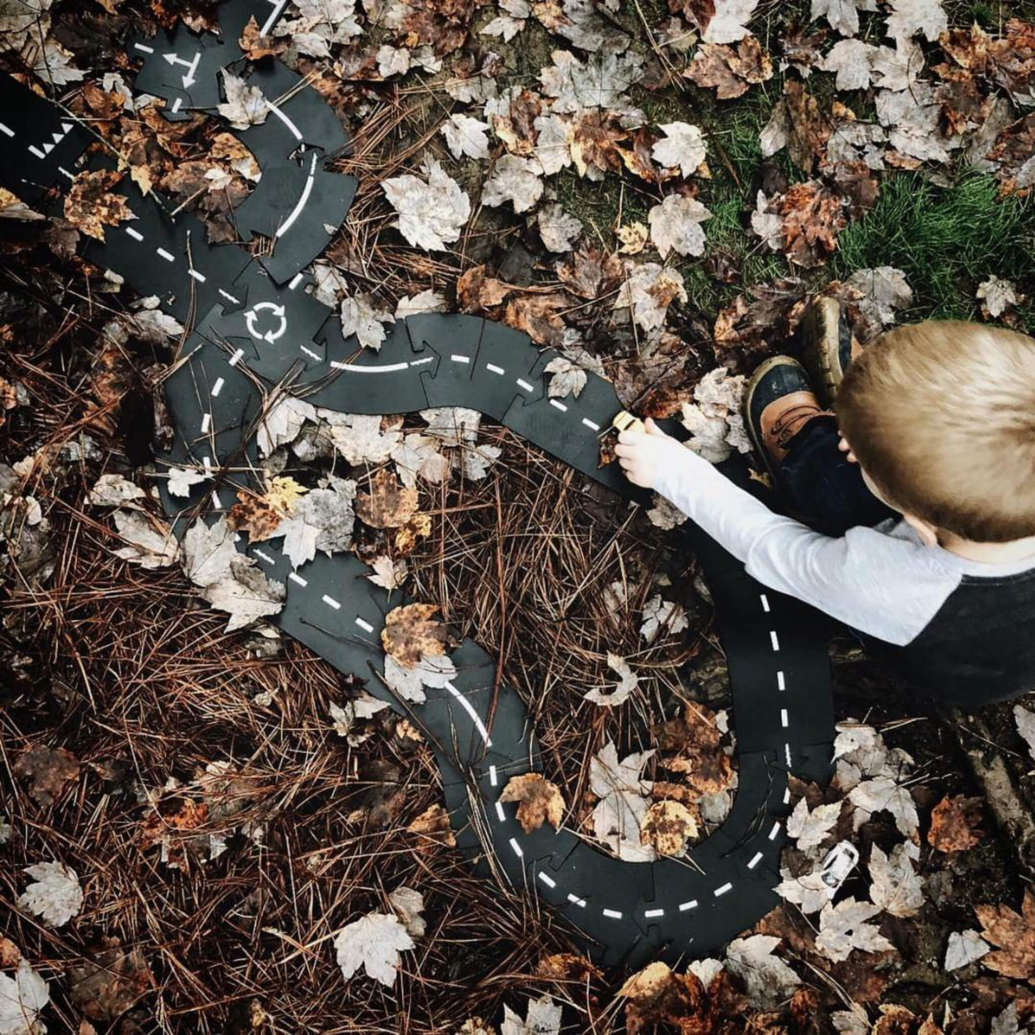 Adjustable Car Track - Highway (24 Piece Set)