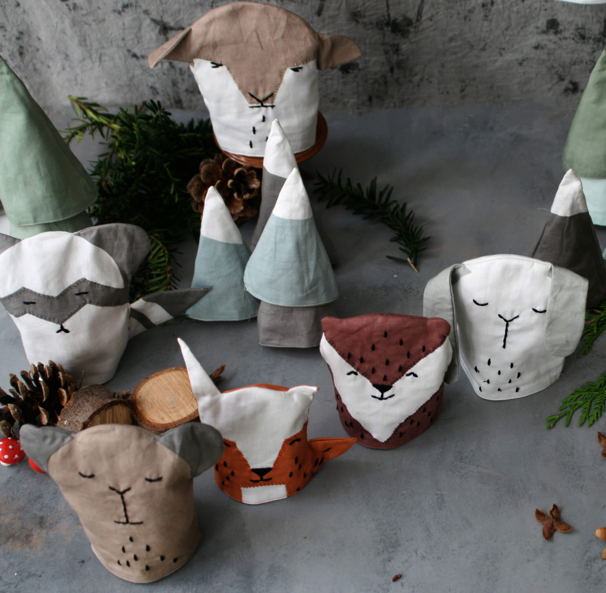 In the Woods Reversible Christmas Advent Calendar