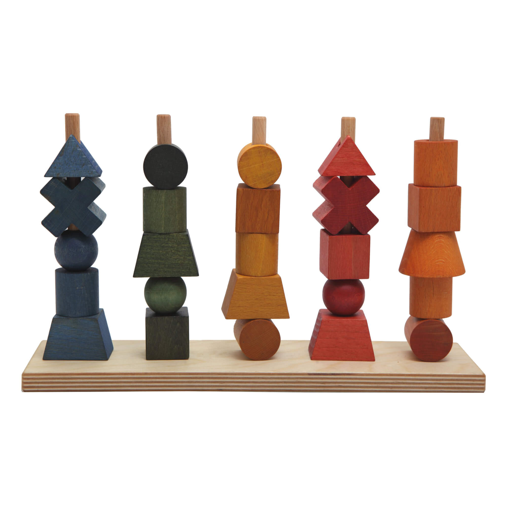 Wooden Story Rainbow Stacking Toy
