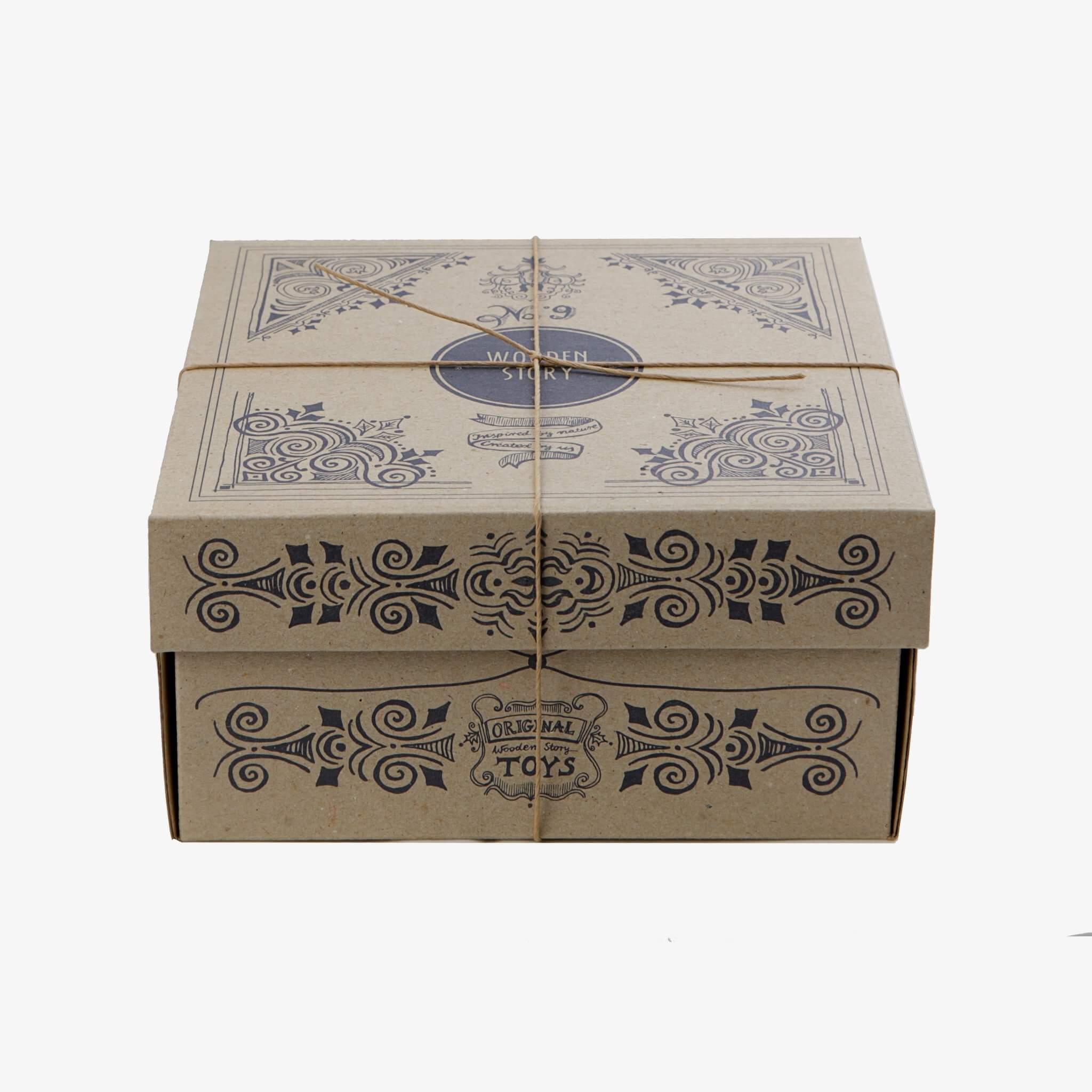 Wooden Story Rainbow Shape Sorter Packaging