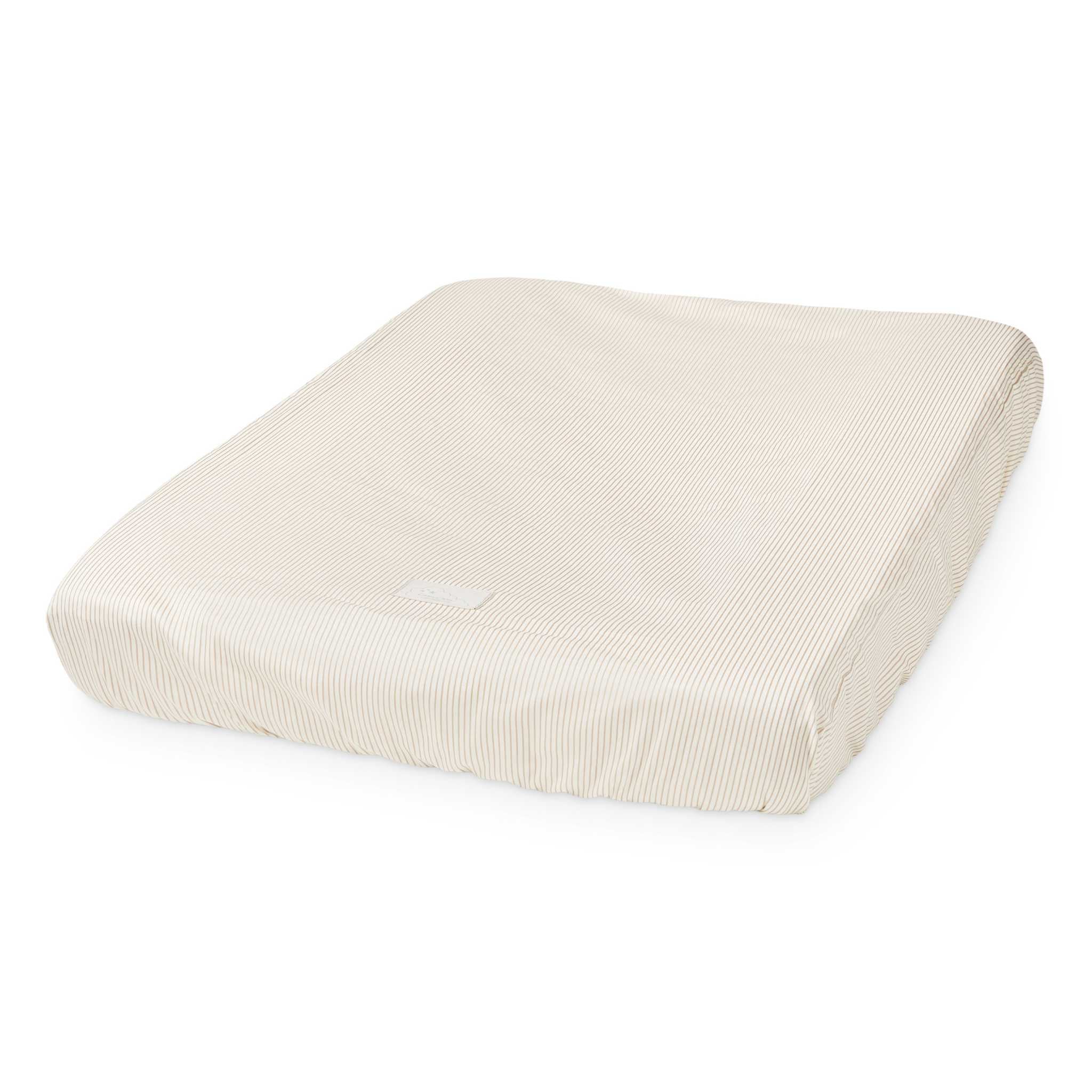 Cam Cam Changing Cover - Classic Camel Stripe - On Pad