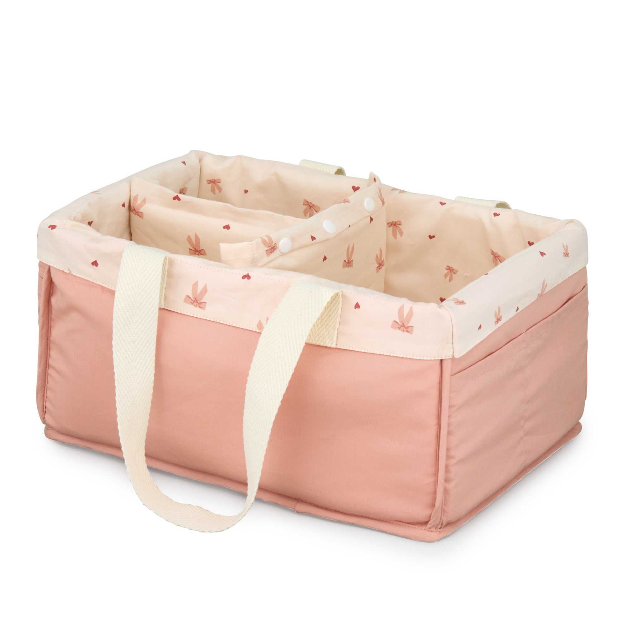 Cam Cam Diaper Caddy - Bows - Main Image