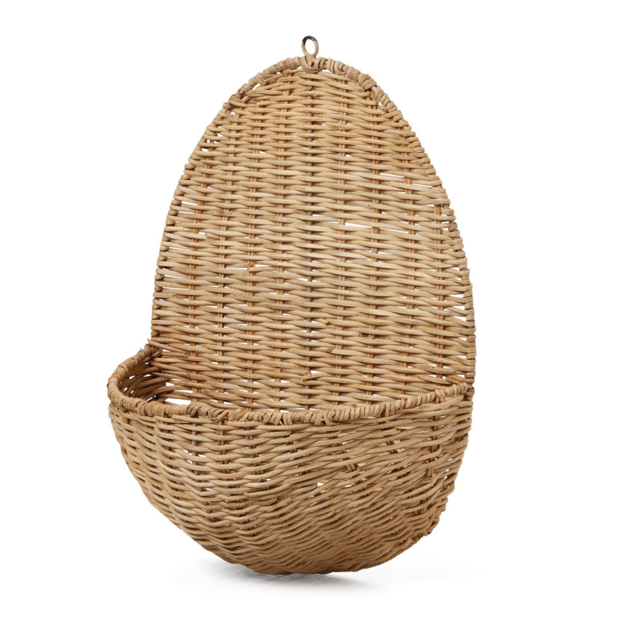 Cam Cam Natural Rattan Wall Storage Basket