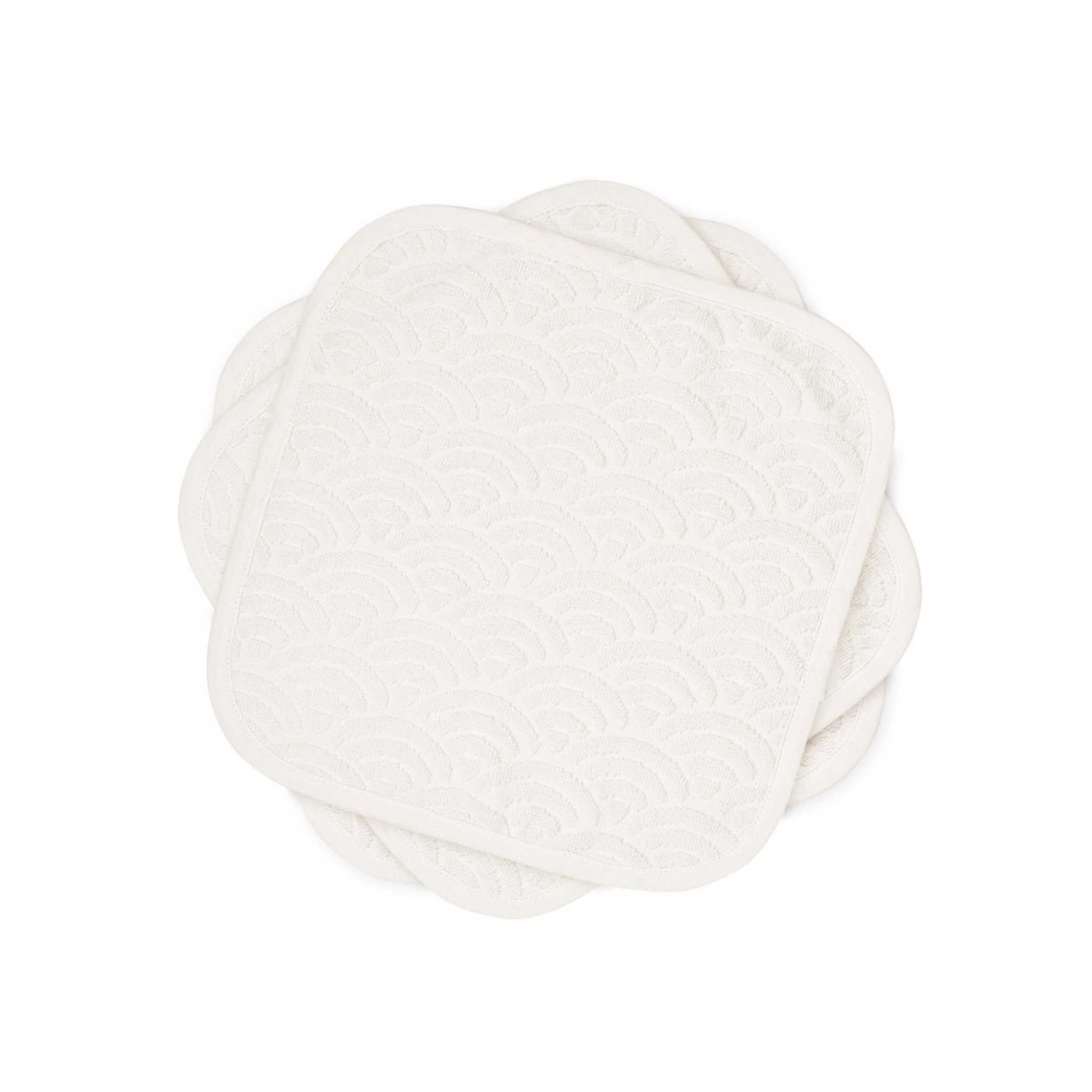 Cam Cam Washcloth - 3 Pack - Off White