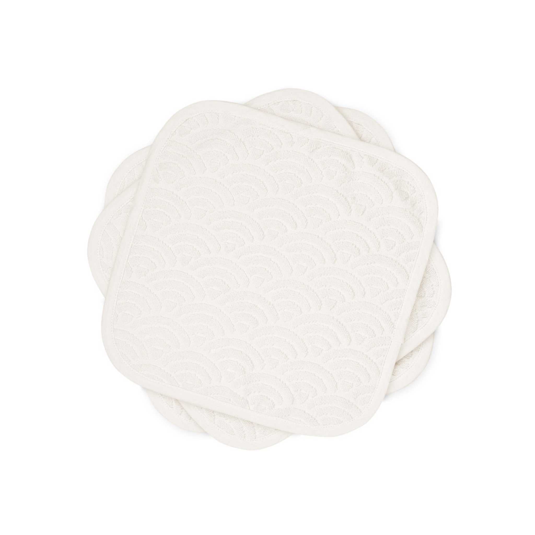 Cam Cam Washcloth - 3 Pack - Off White