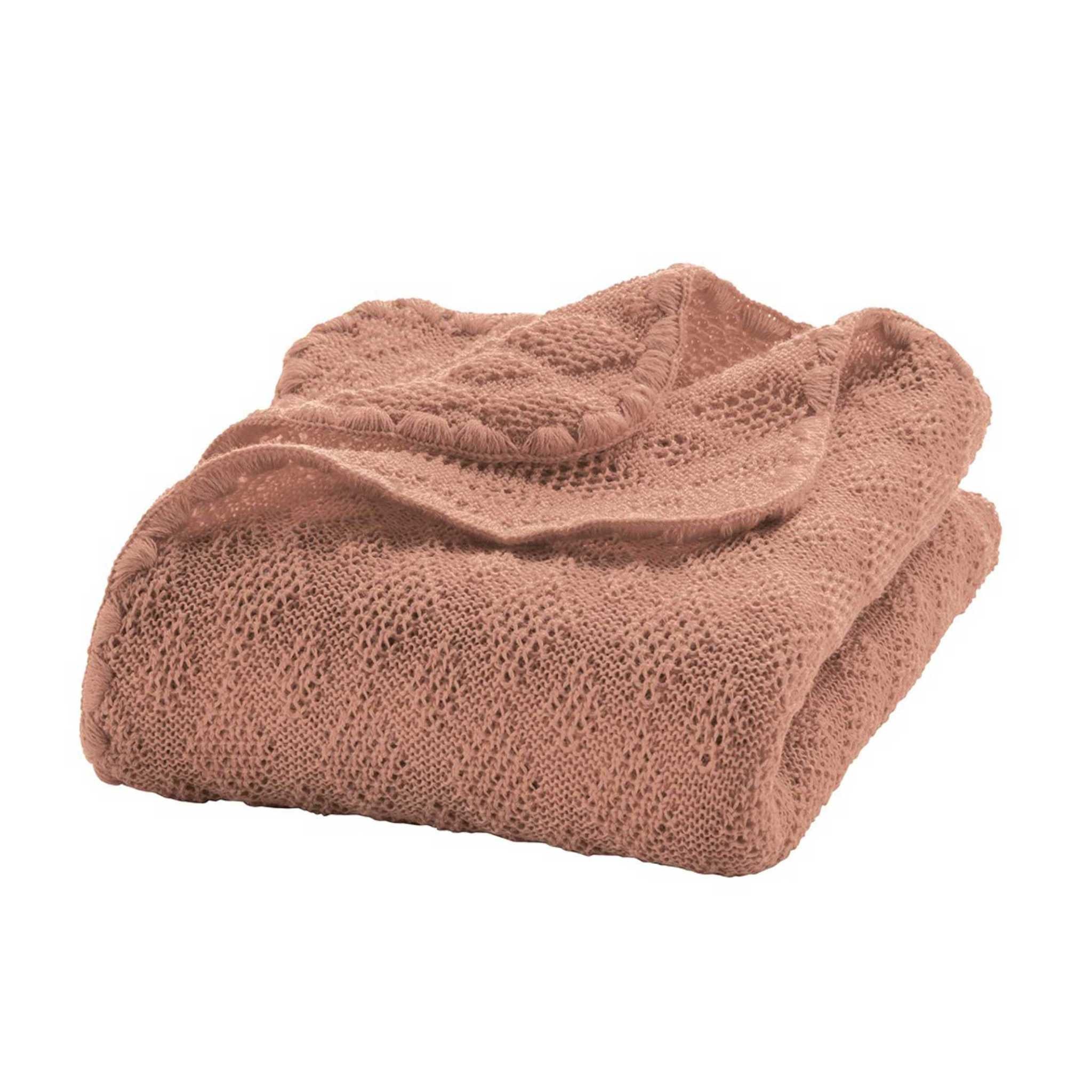 Disana Merino Wool Baby Blanket -Rose