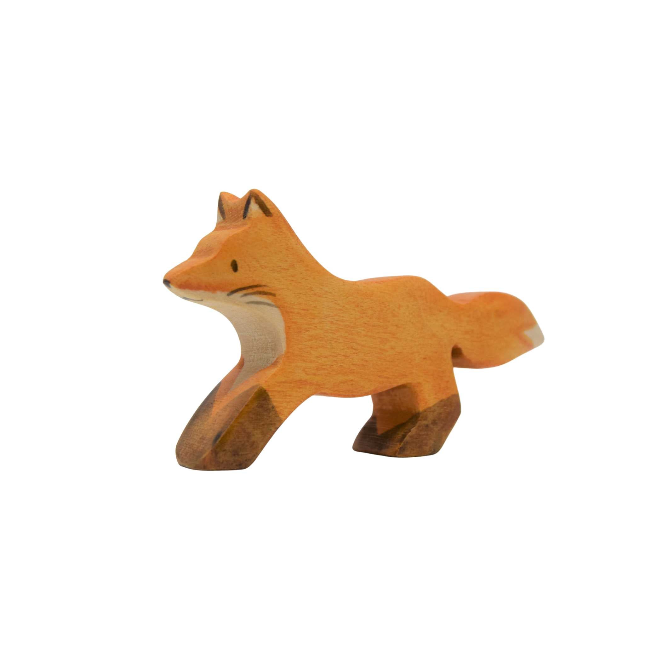 Wooden Fox Cub