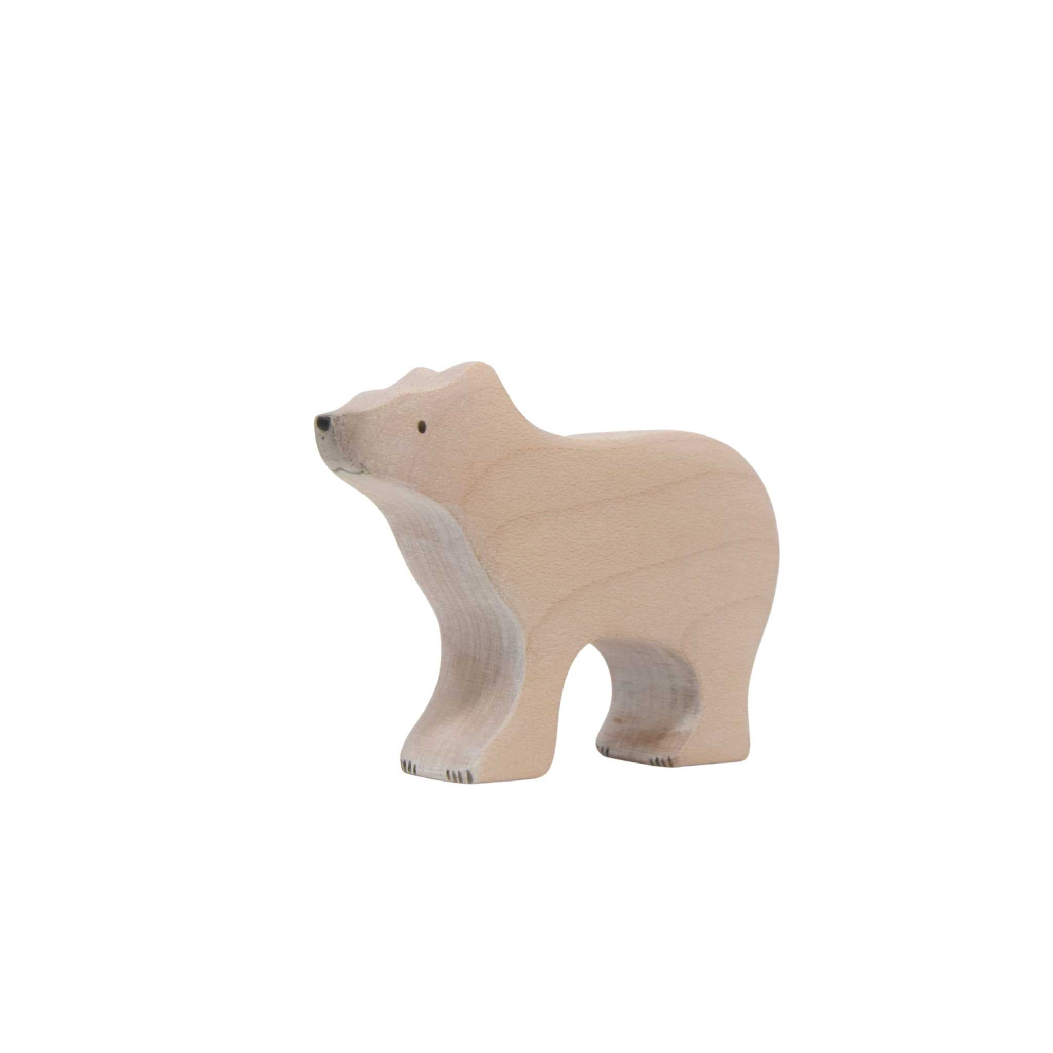 Eric & Albert Wooden Polar Bear Cub