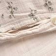 Garbo & Friends Bluebell Muslin Toddler Bedding Set Fastening Detail