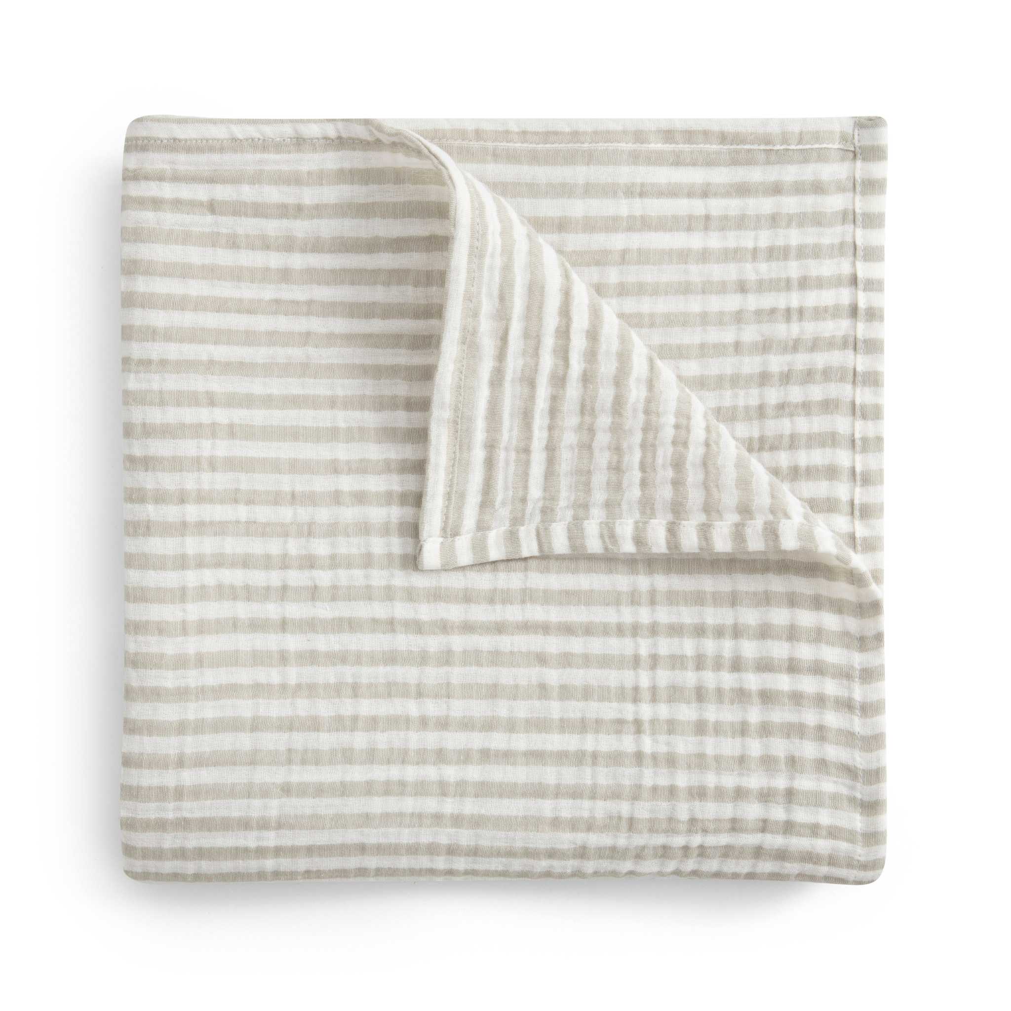 Garbo & Friends Stripe Anjou Swaddle Blanket Main Image