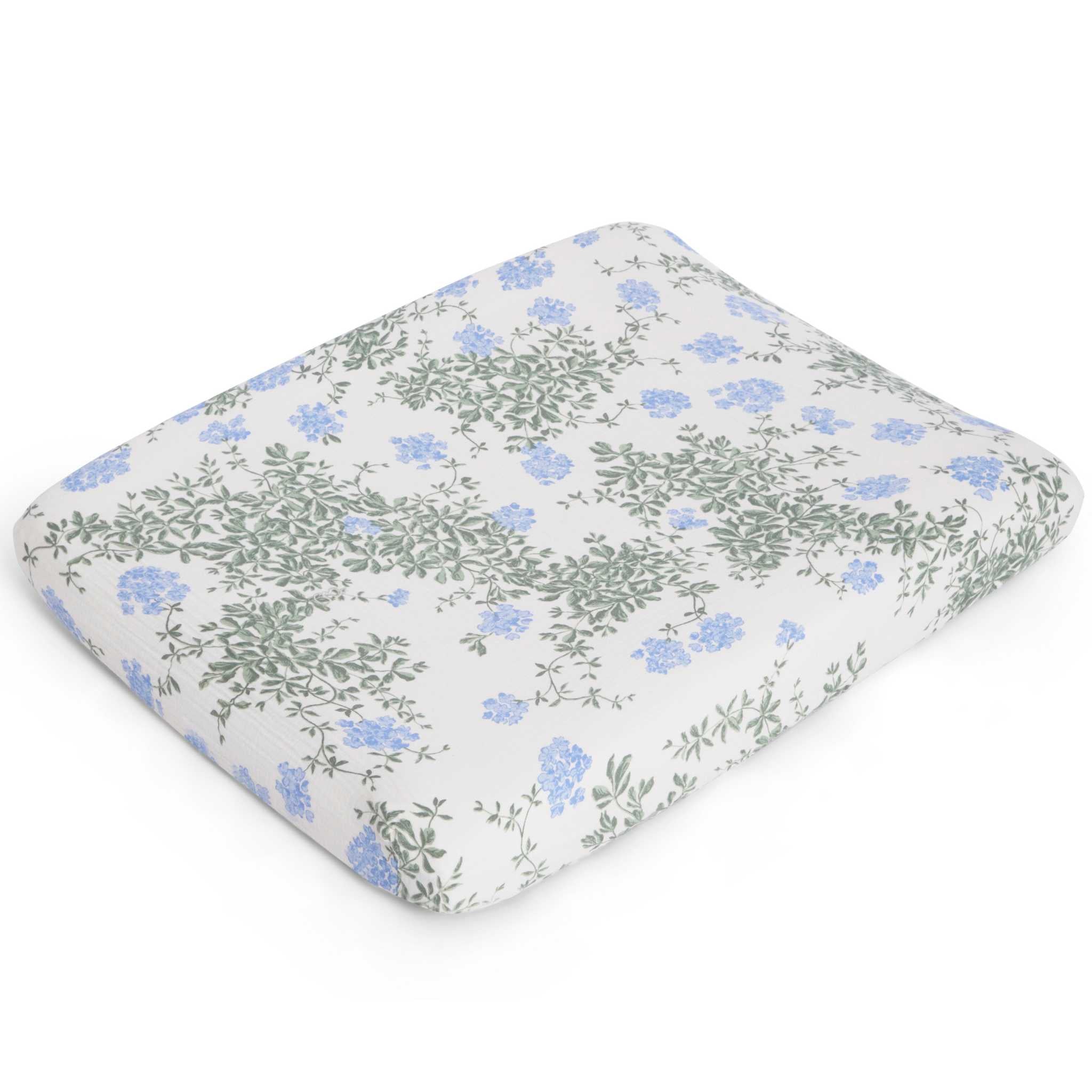Garbo & Friends Plumbago Changing Mat Cover