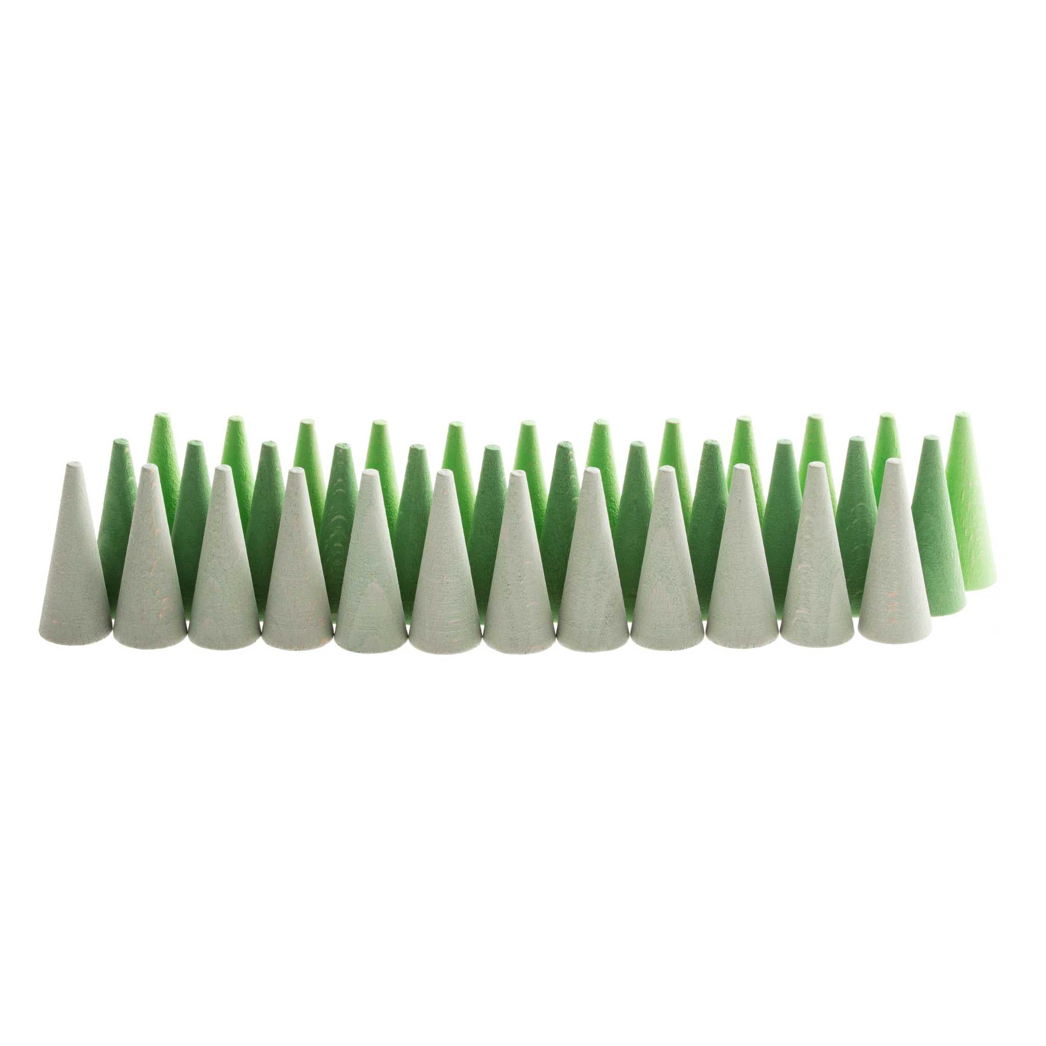 Grapat Mandala Cone Green- 36 Loose Pieces 