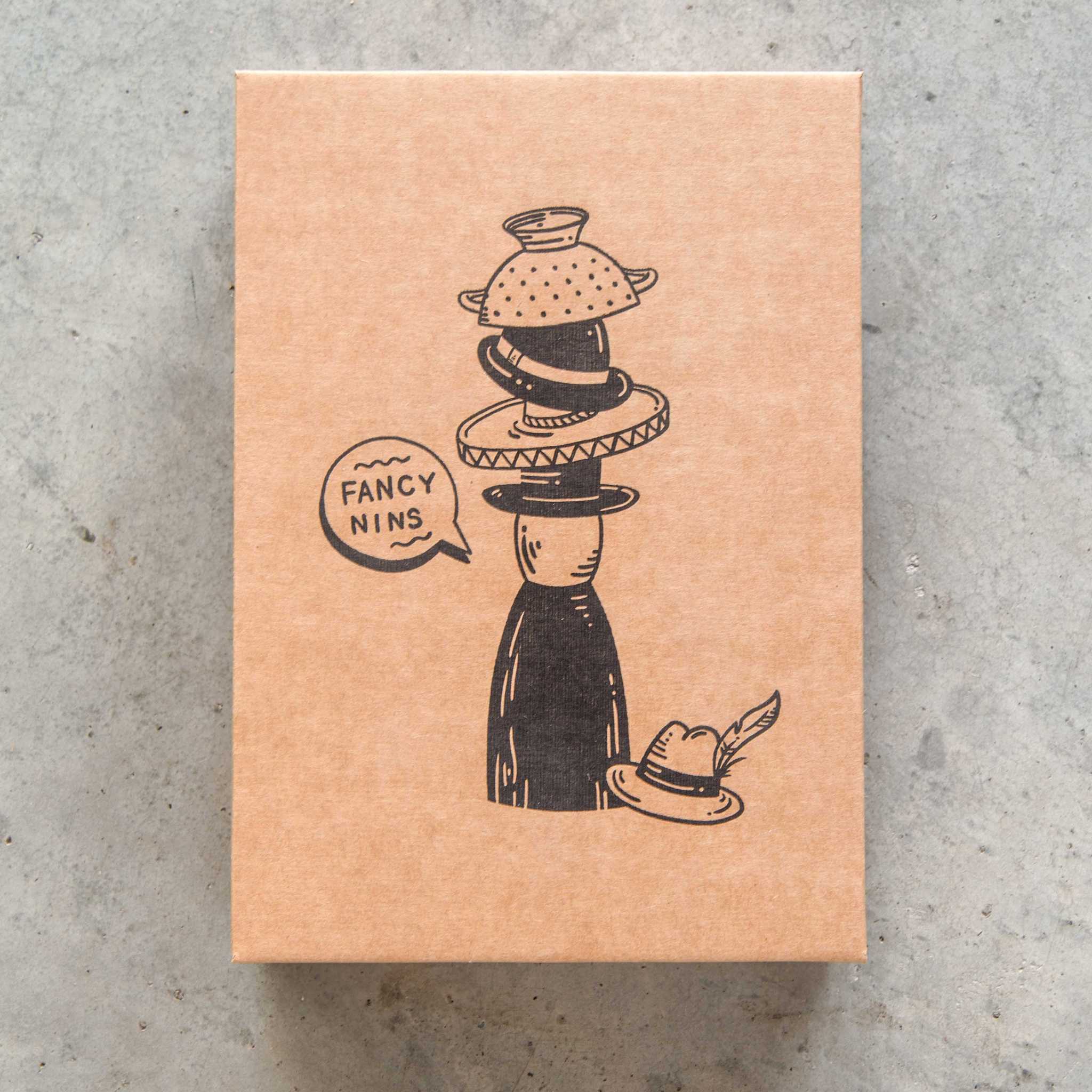 Grapat Fancy Nins, Wooden Figures Box