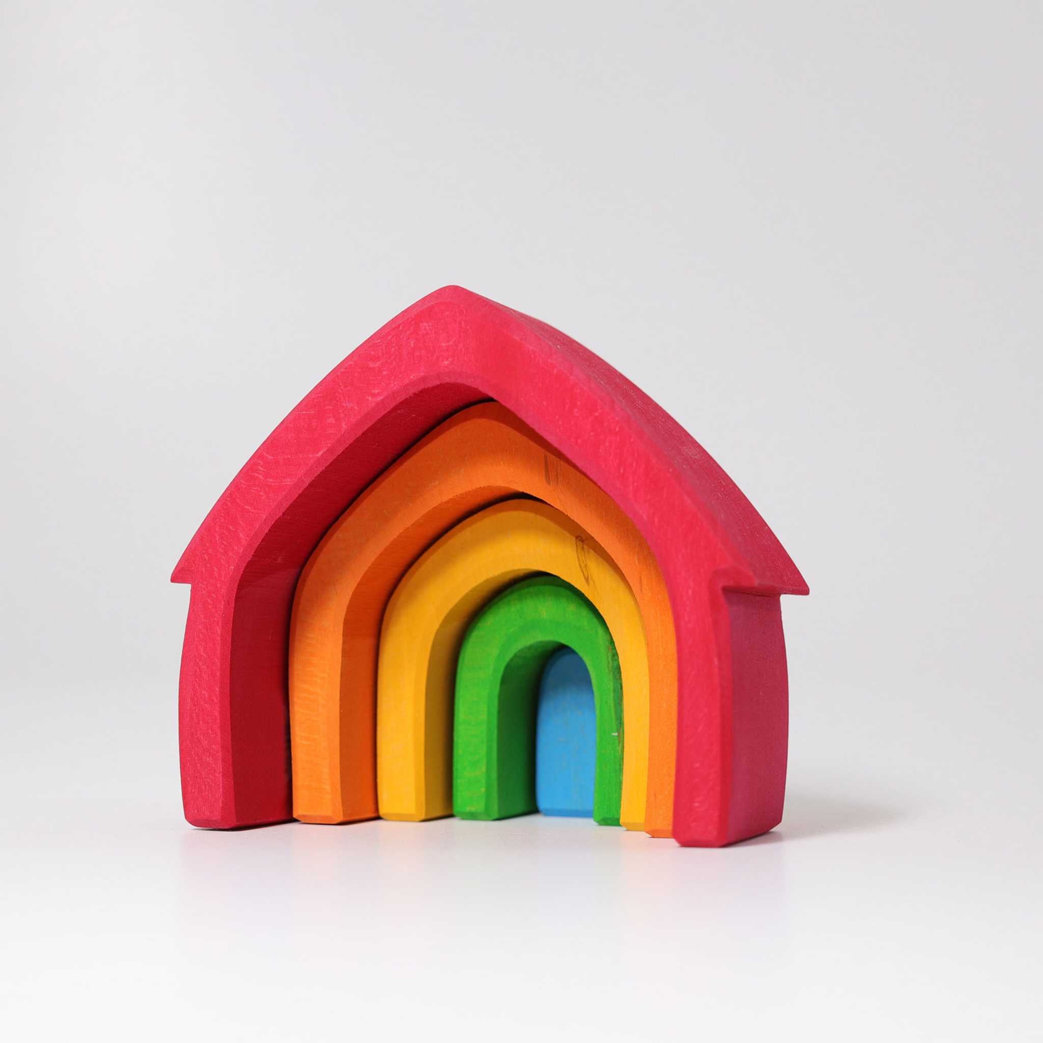 Grimm's Colourful Stacking House