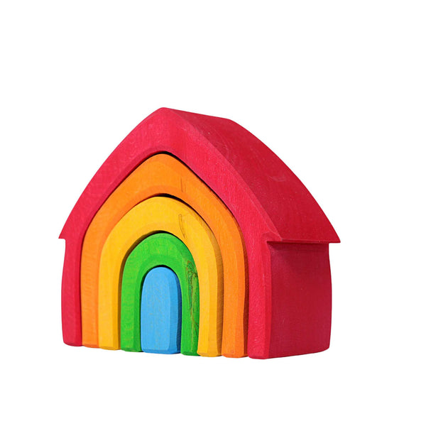 Grimm's Colourful Stacking House