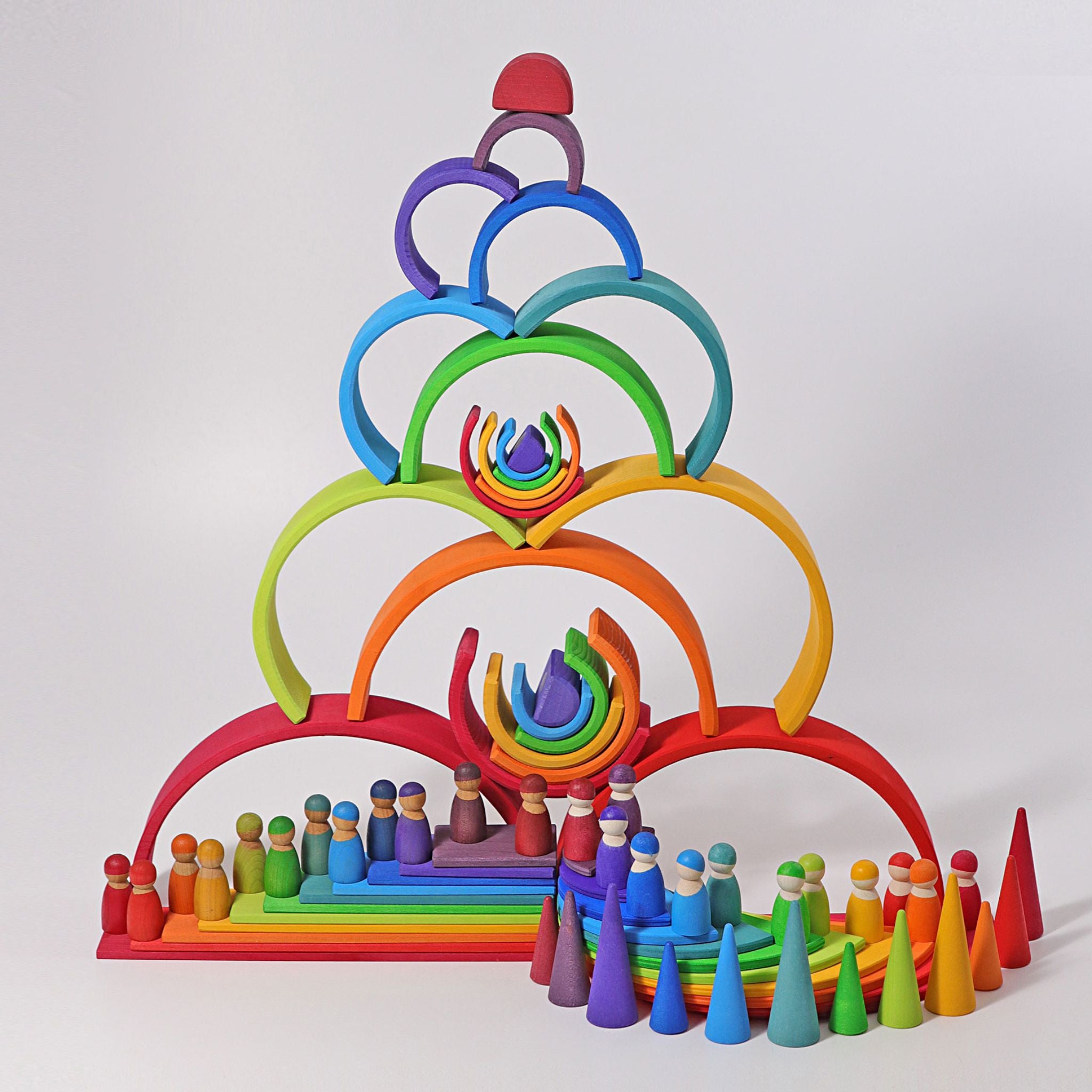 Grimm's Large Rainbow With Other Grimm's Pieces 