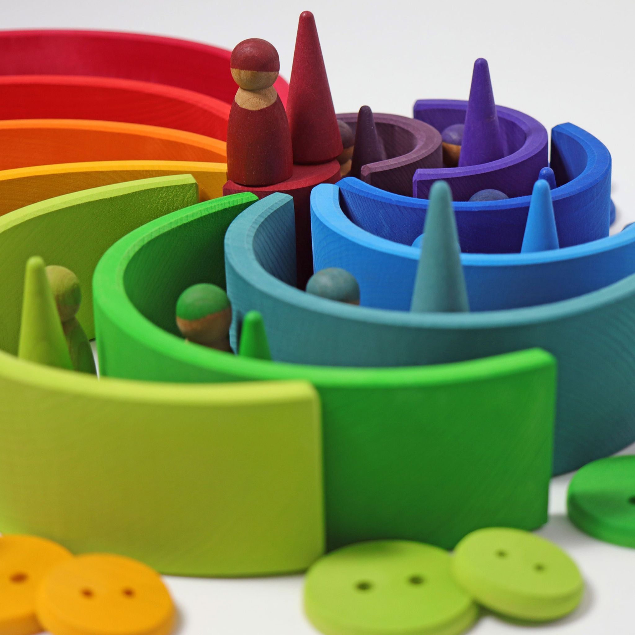 Grimm's Large Rainbow With Other Grimm's Pieces 