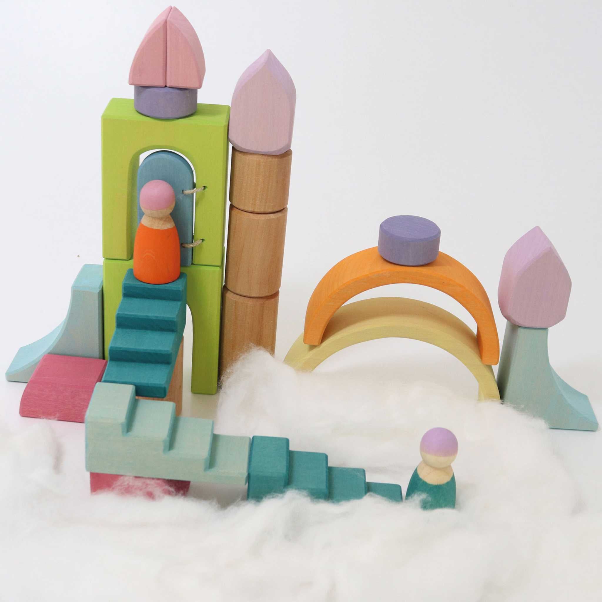 Grimm's Cloud Play Building World Set In Clouds
