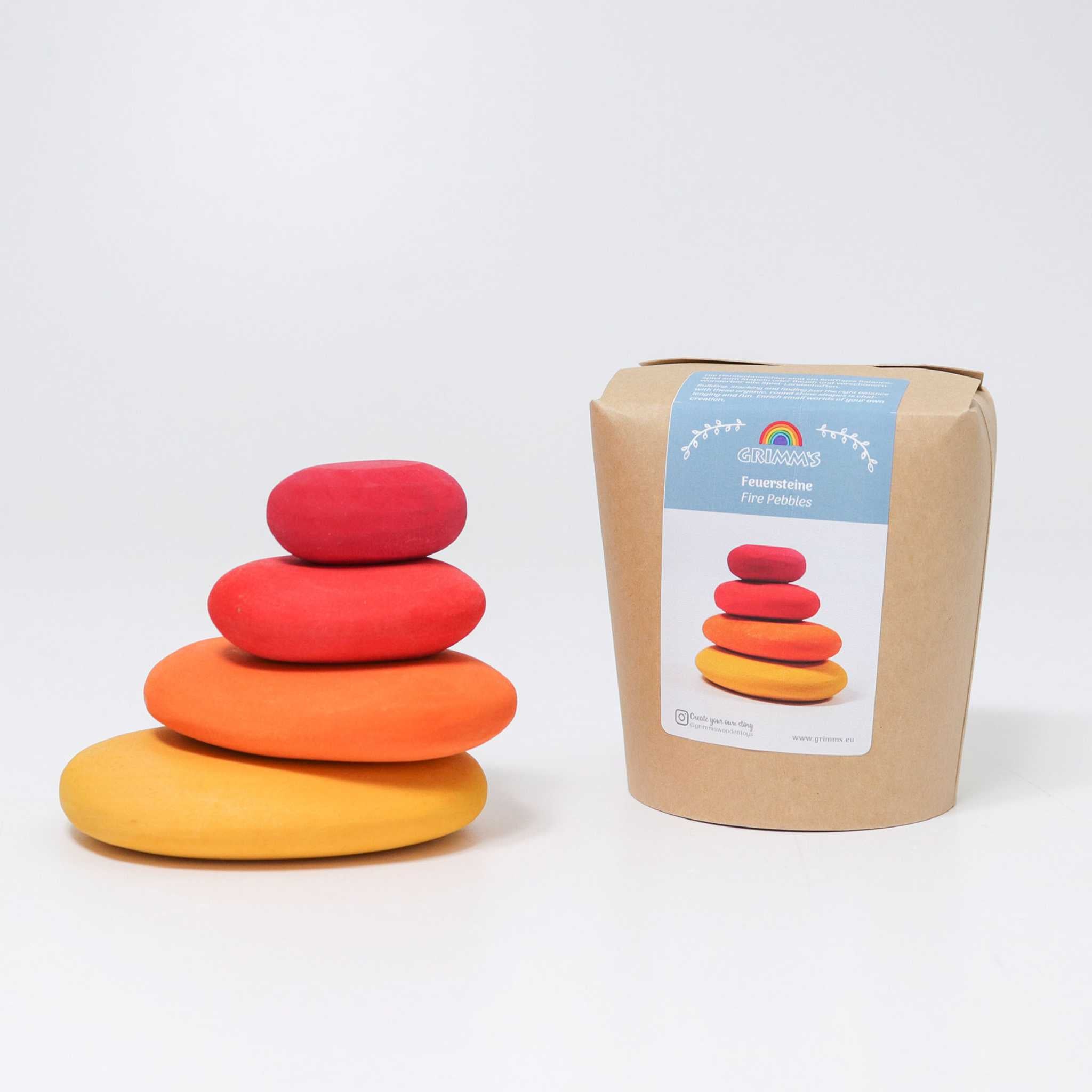 Grimm's Fire Pebbles With Packaging