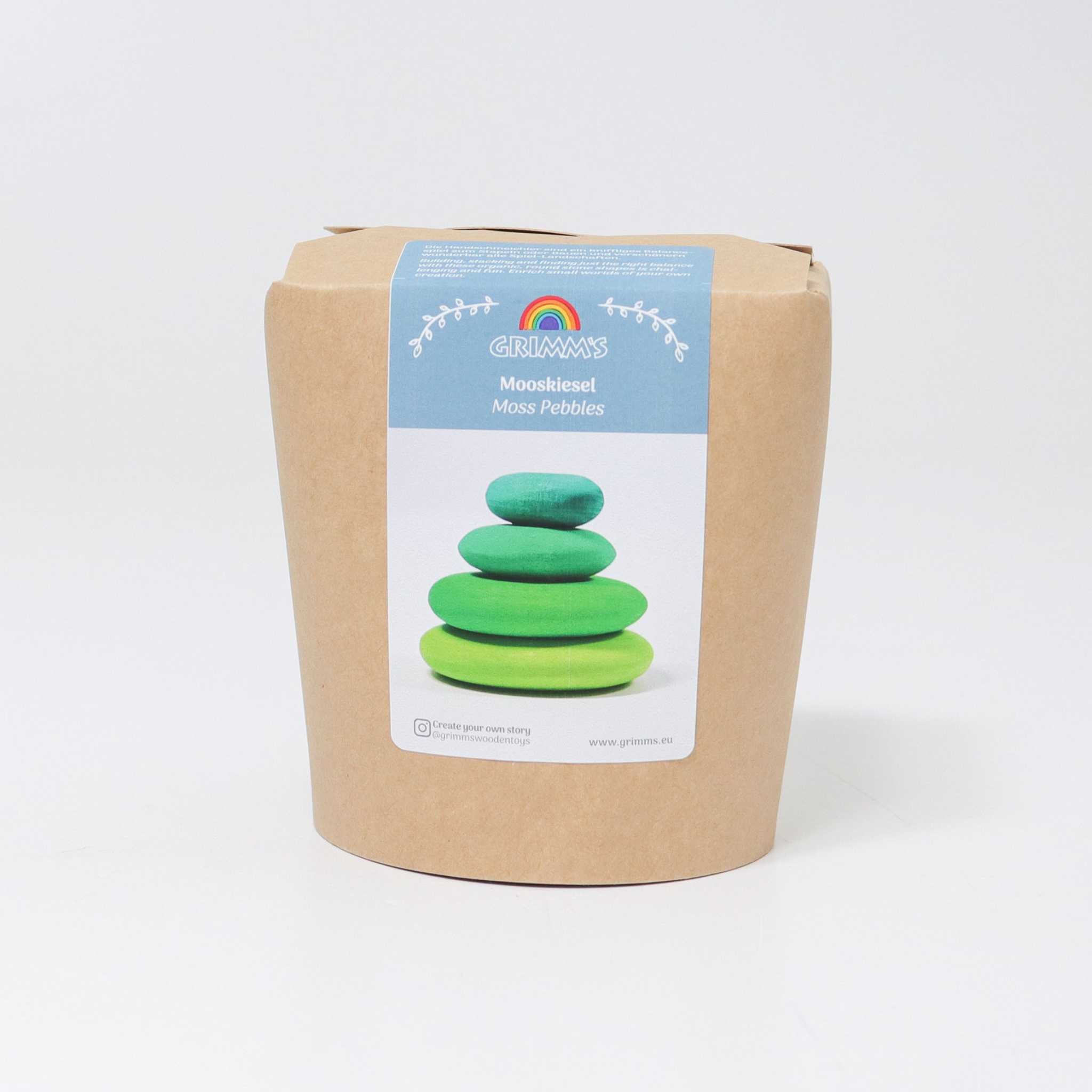 Grimm's Moss Pebbles Packaging