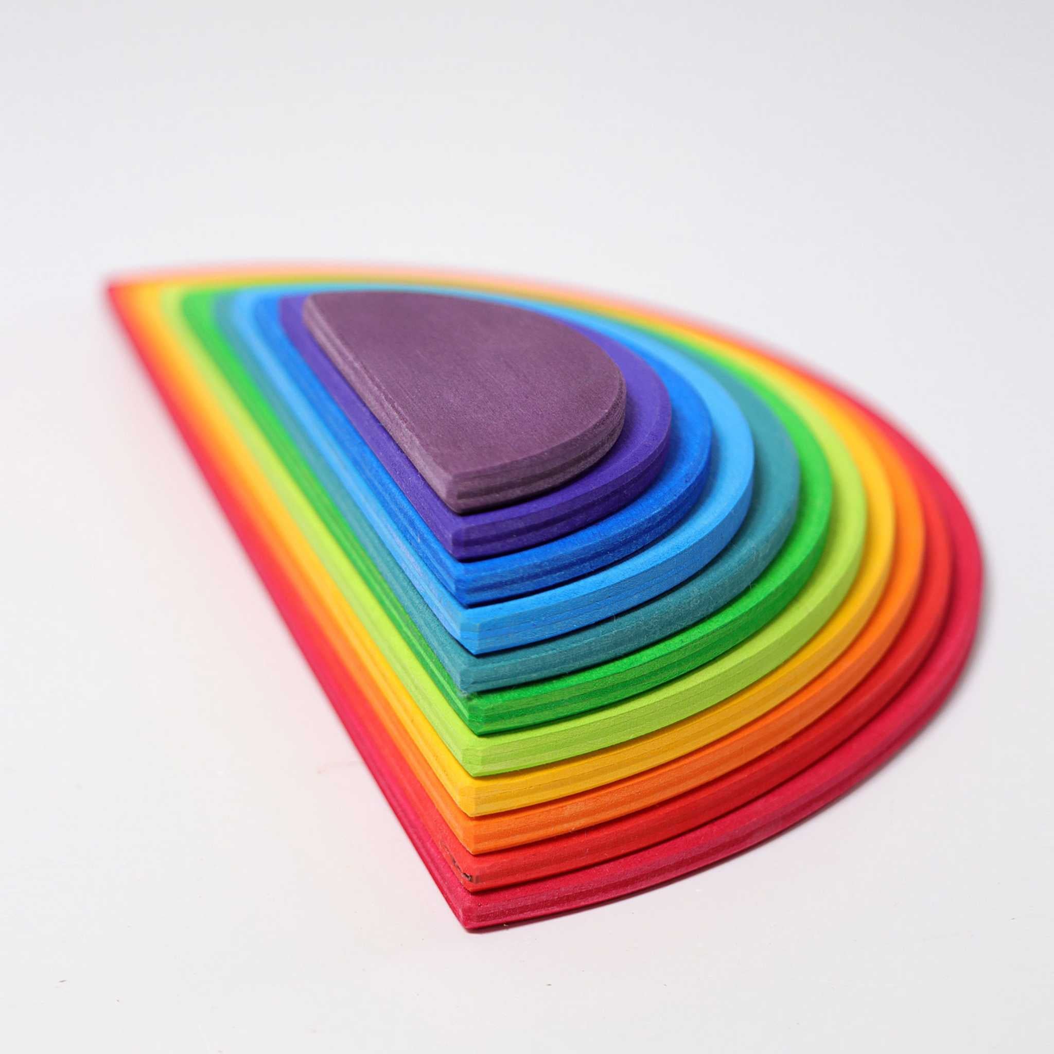 Grimm's Rainbow Semi Circles Small To Large