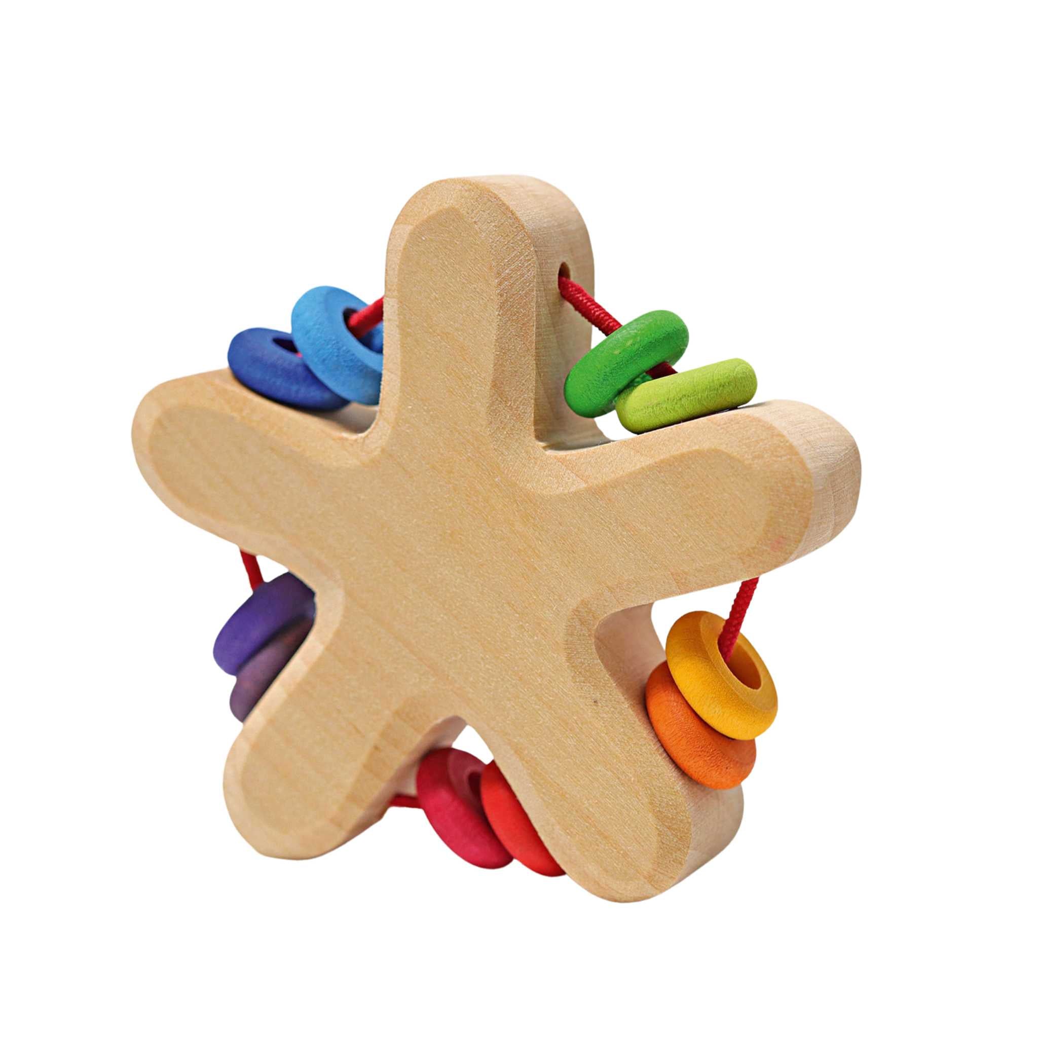 Grimm's Rainbow Star Rattle