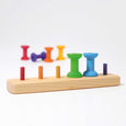 Grimm's Thread Game Small Bobbins Showing Stand