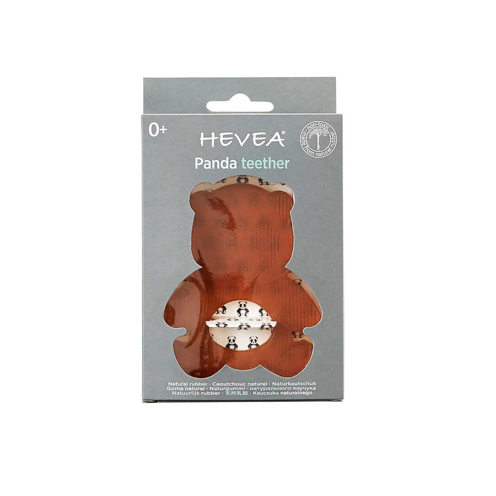 Hevea Natural Rubber Teether Packaging