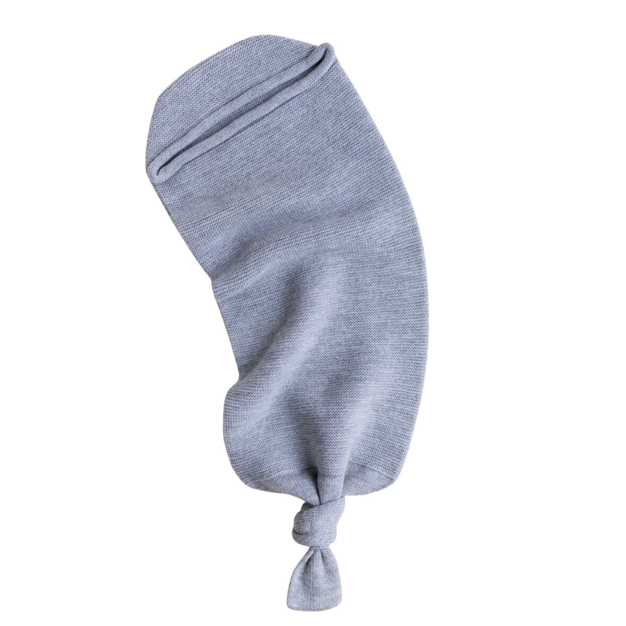 Hvid Merino Wool Cocoon In Grey