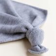 Hvid Tokki Teddy Comforter Grey Knot Details