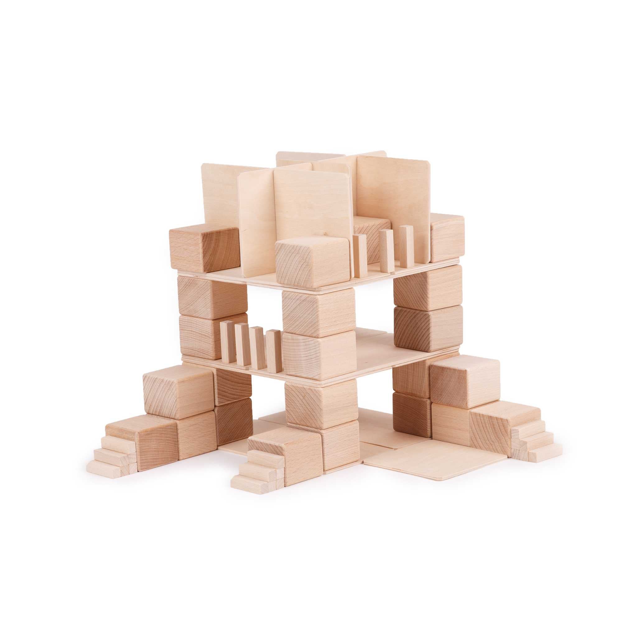 Just Blocks Baby Set 68 Pieces Castle Configuration 