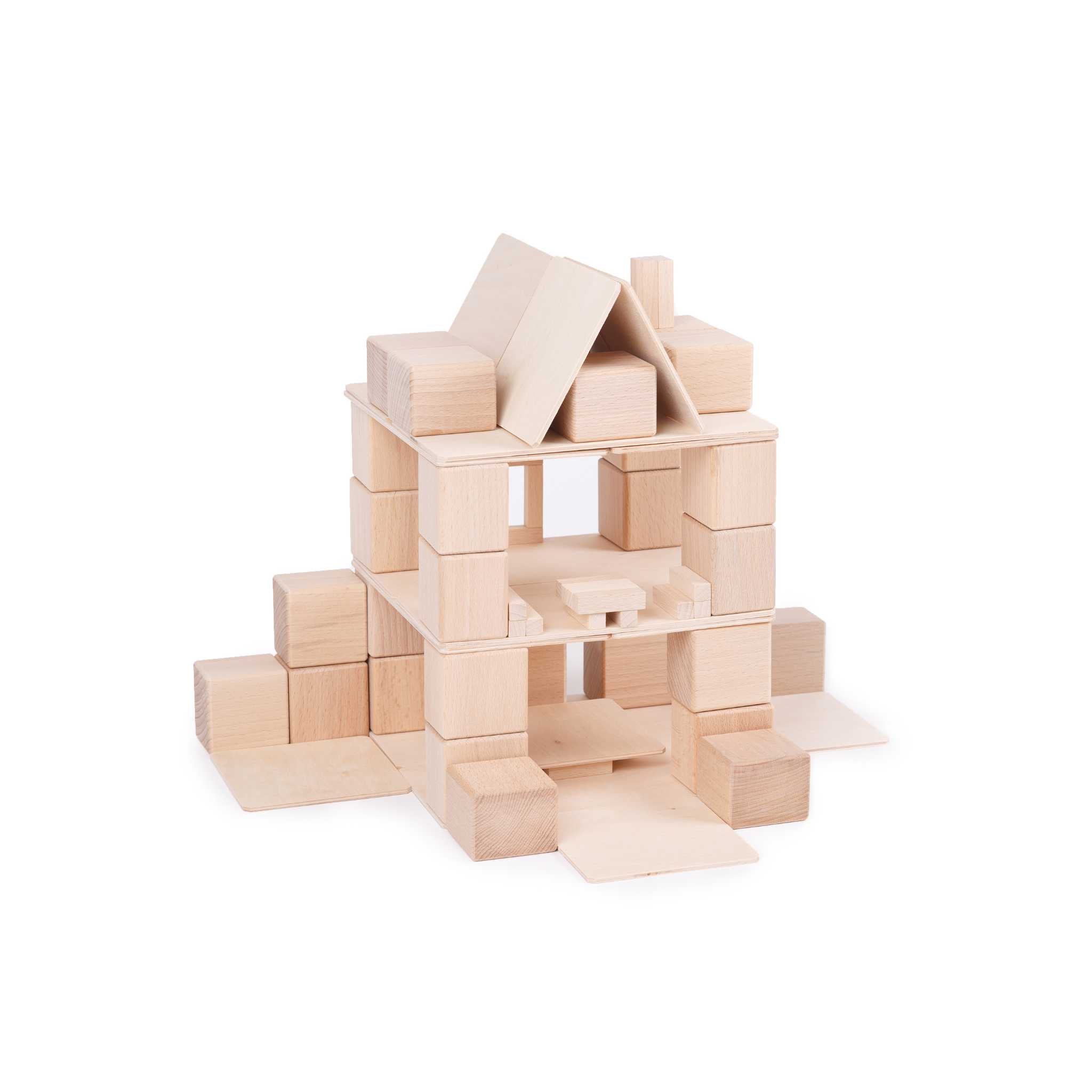 Just Blocks Baby Set 68 Pieces House Configuration