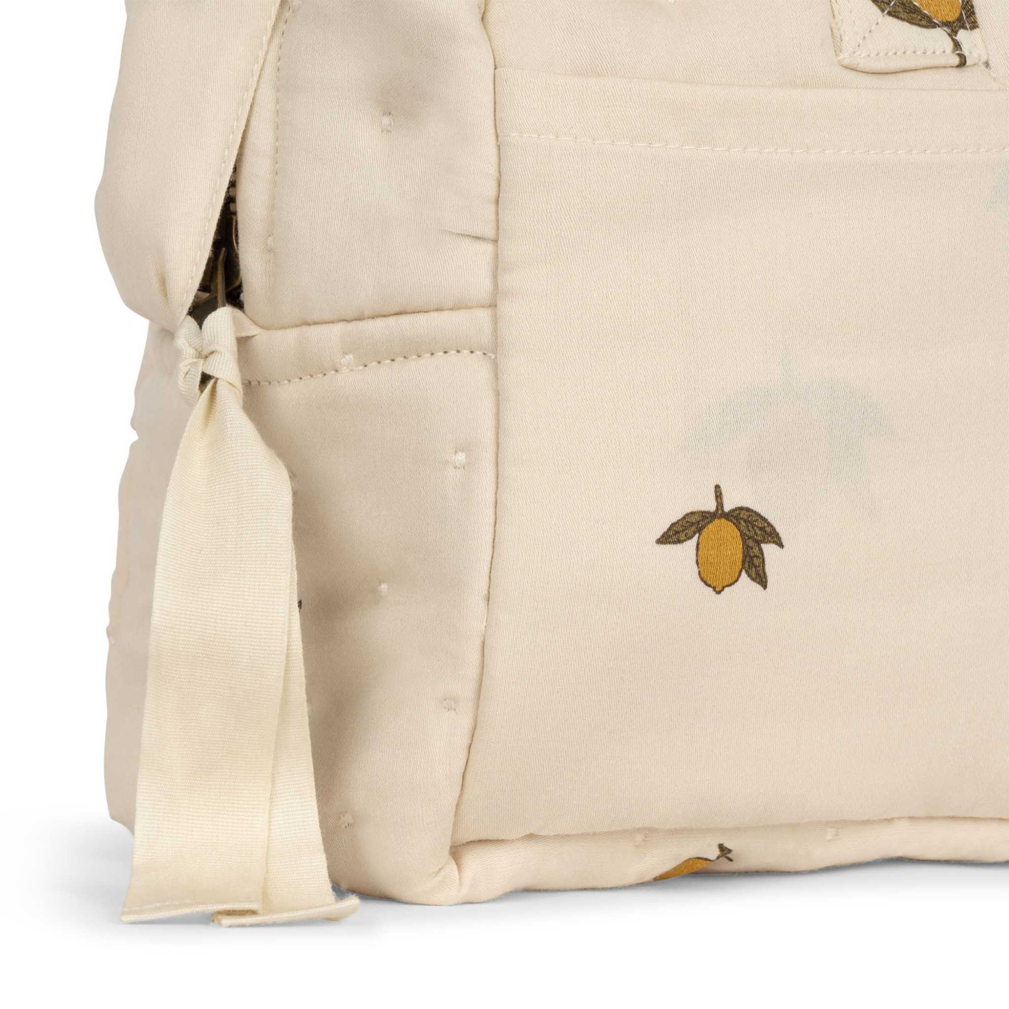 Konges Slojd Lemon Doll Bag Zip Details