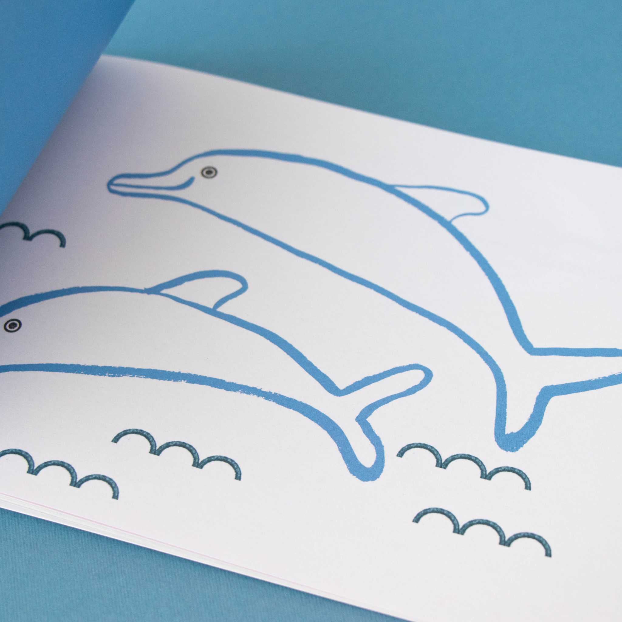 Londji Art & Painting Activity Book Dophin Page