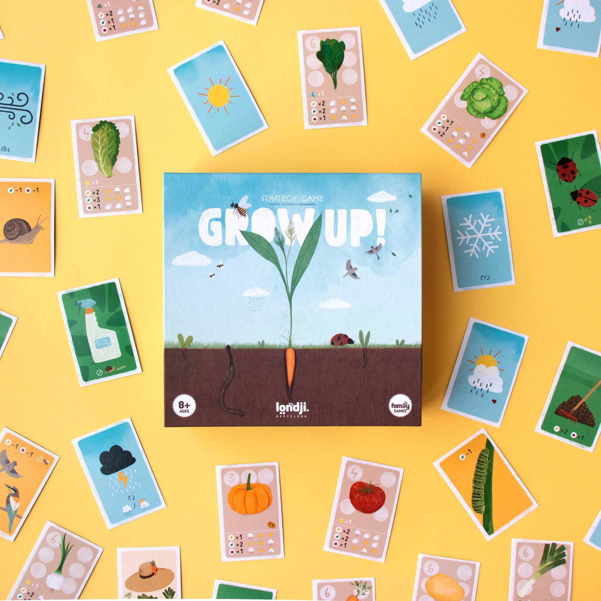 Londji Grow Up Game Box And Cards