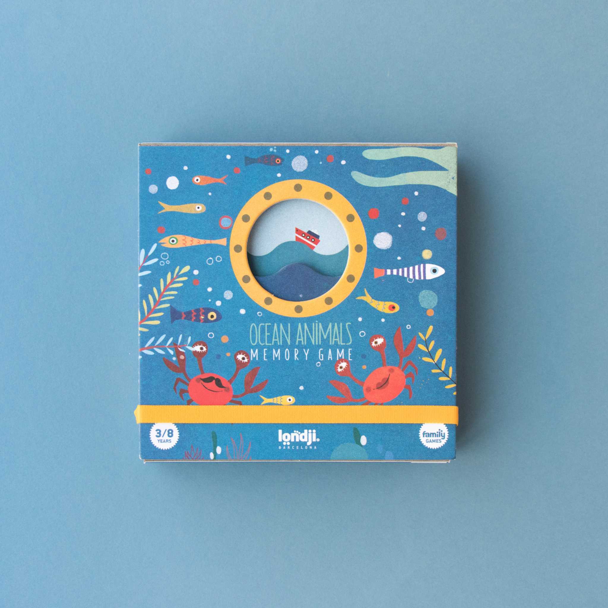 Londji Ocean Animals Memo Game - Box Front