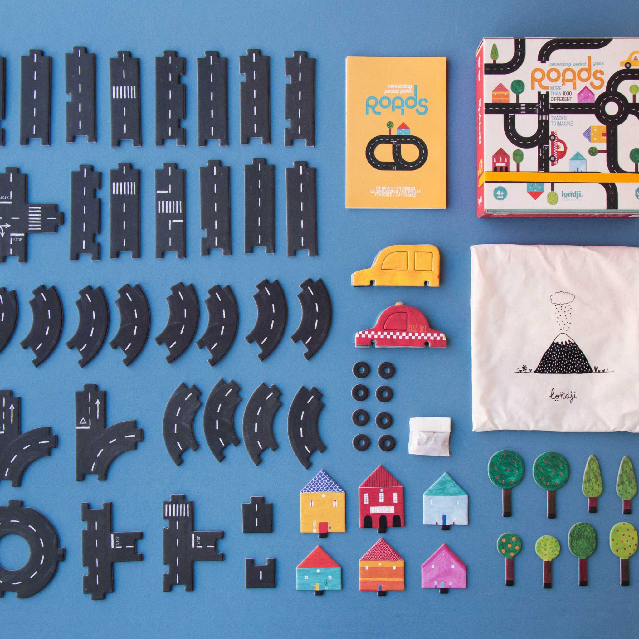 Londji Roads Game Pocket Version - All Pieces
