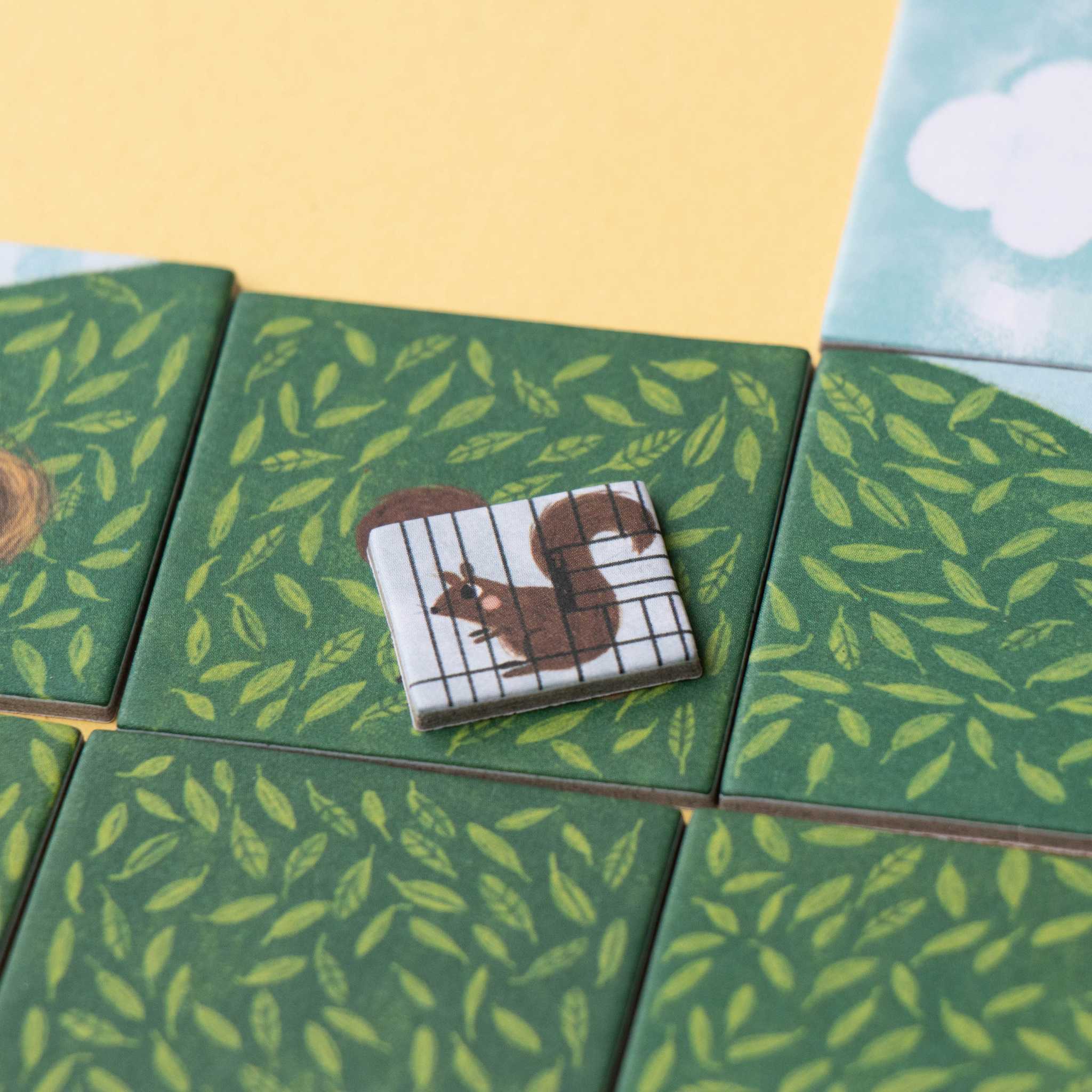 Londji The Fairy And The Wizard Game Squirrel Puzzle Piece