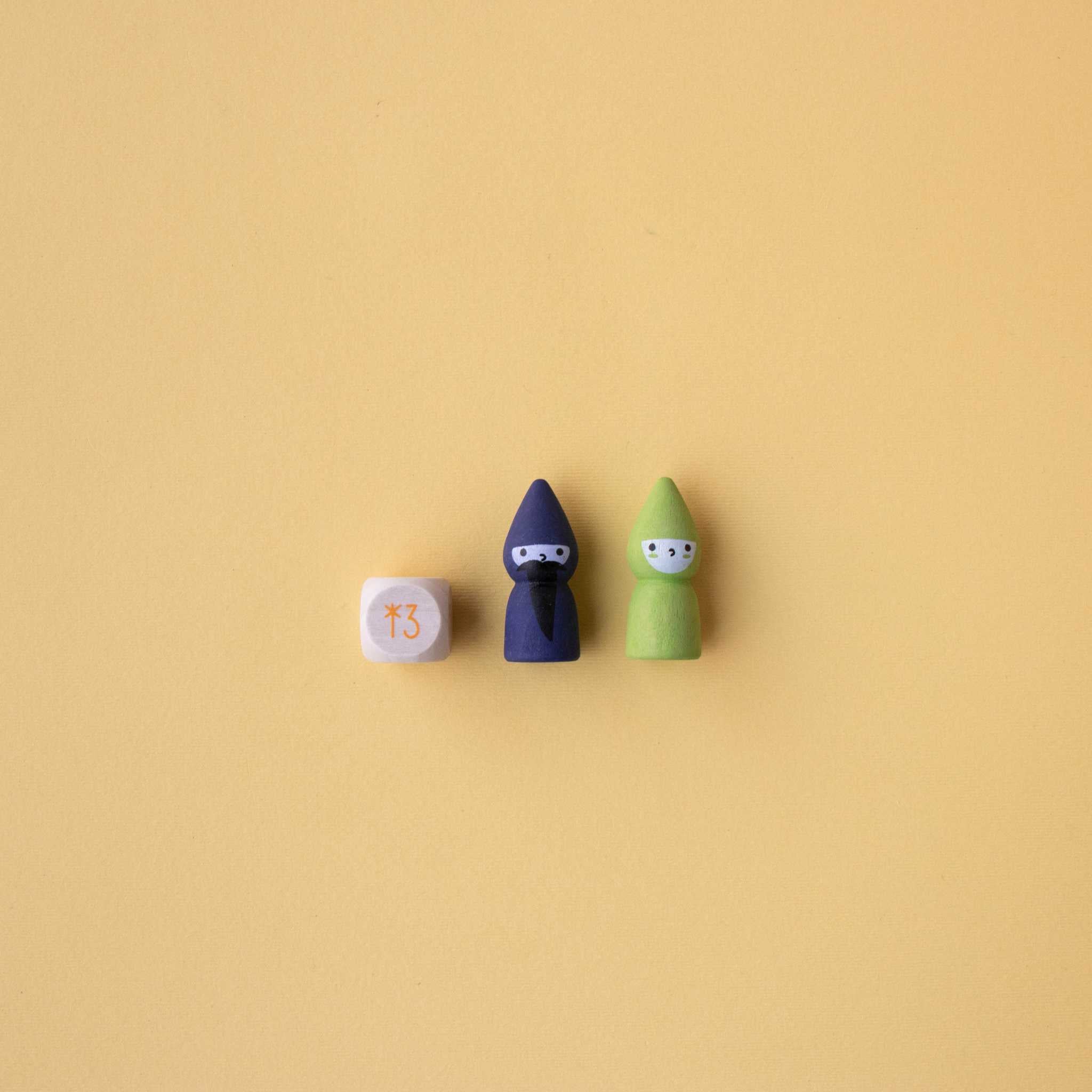 Londji The Fairy And The Wizard Game Pieces And Dice